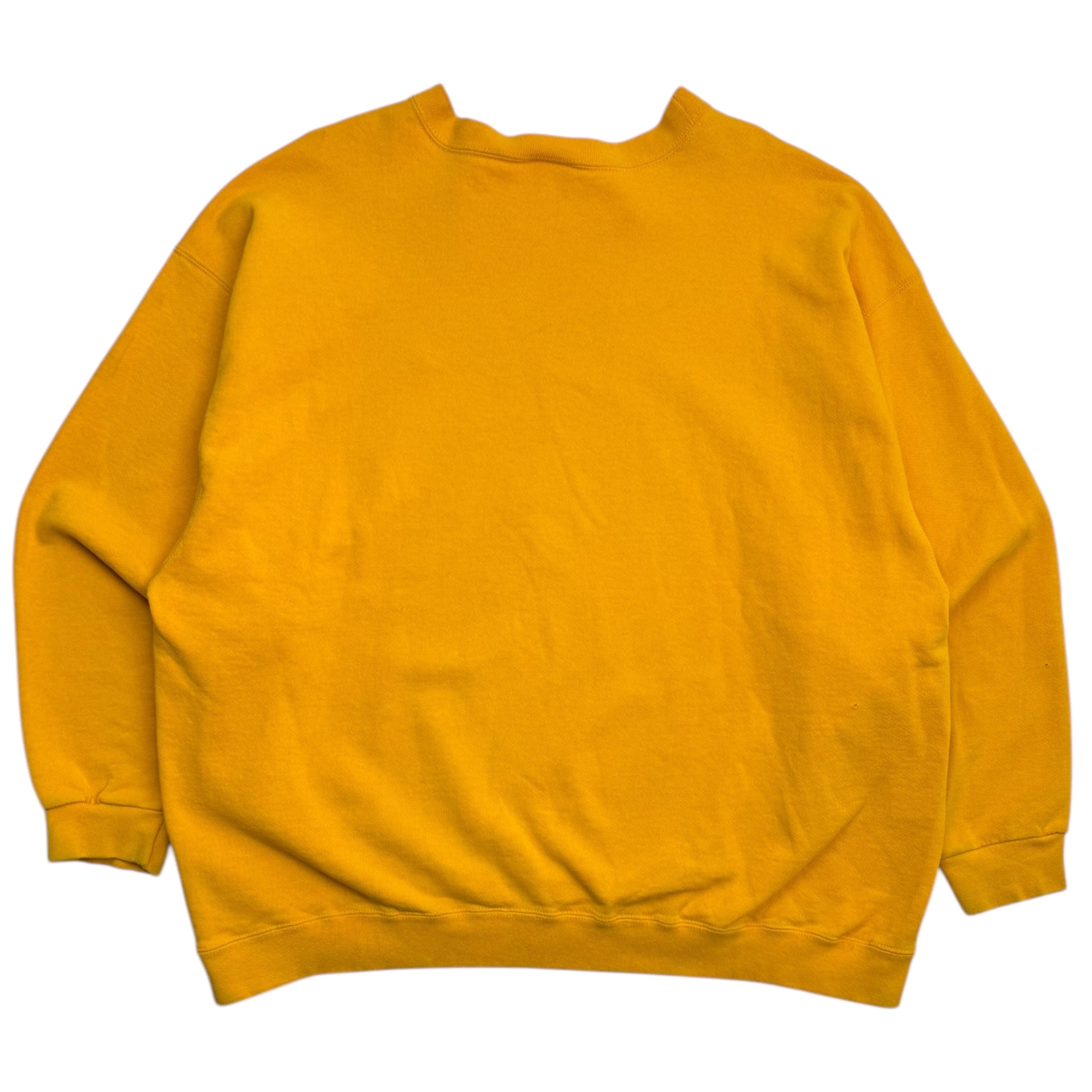 Vintage Nike Tonal Pocket Swoosh Crewneck Yellow