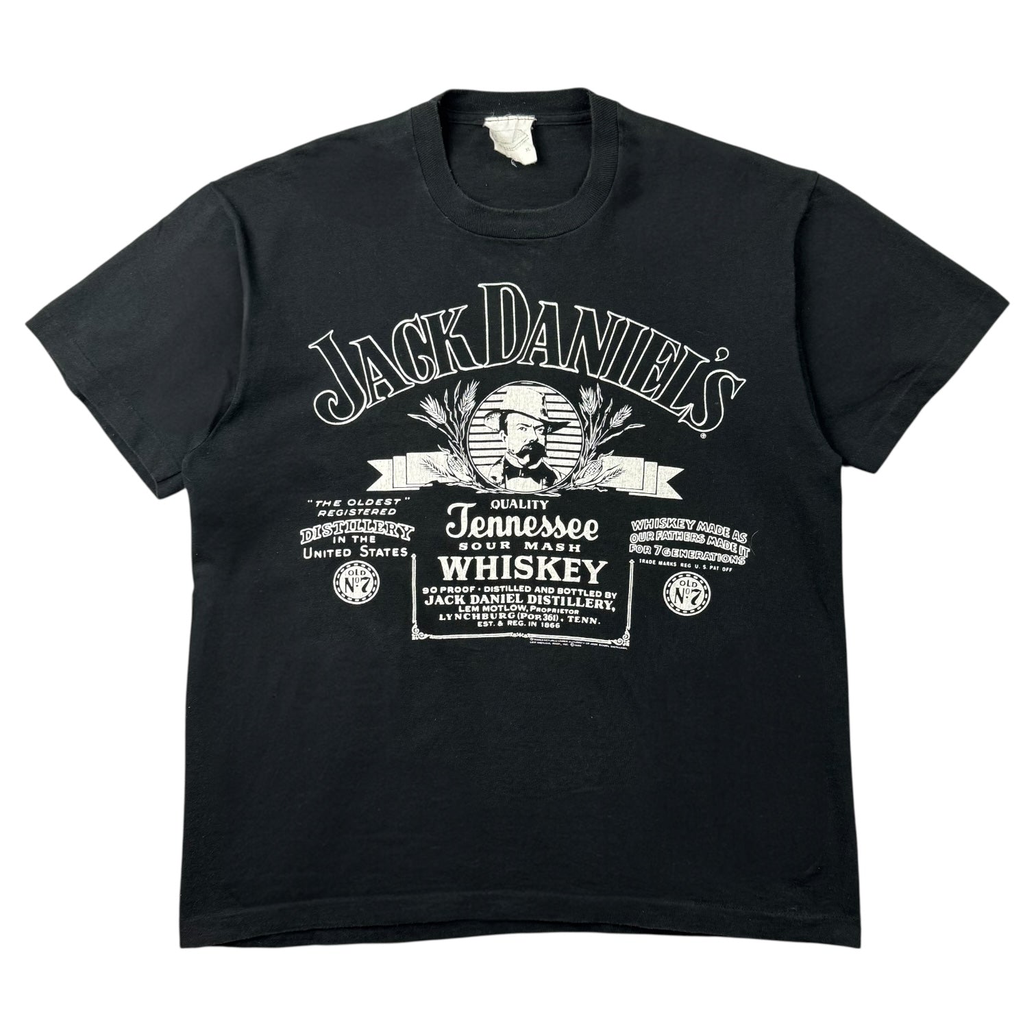 Vintage Jack Daniel’s Whiskey Tee Black
