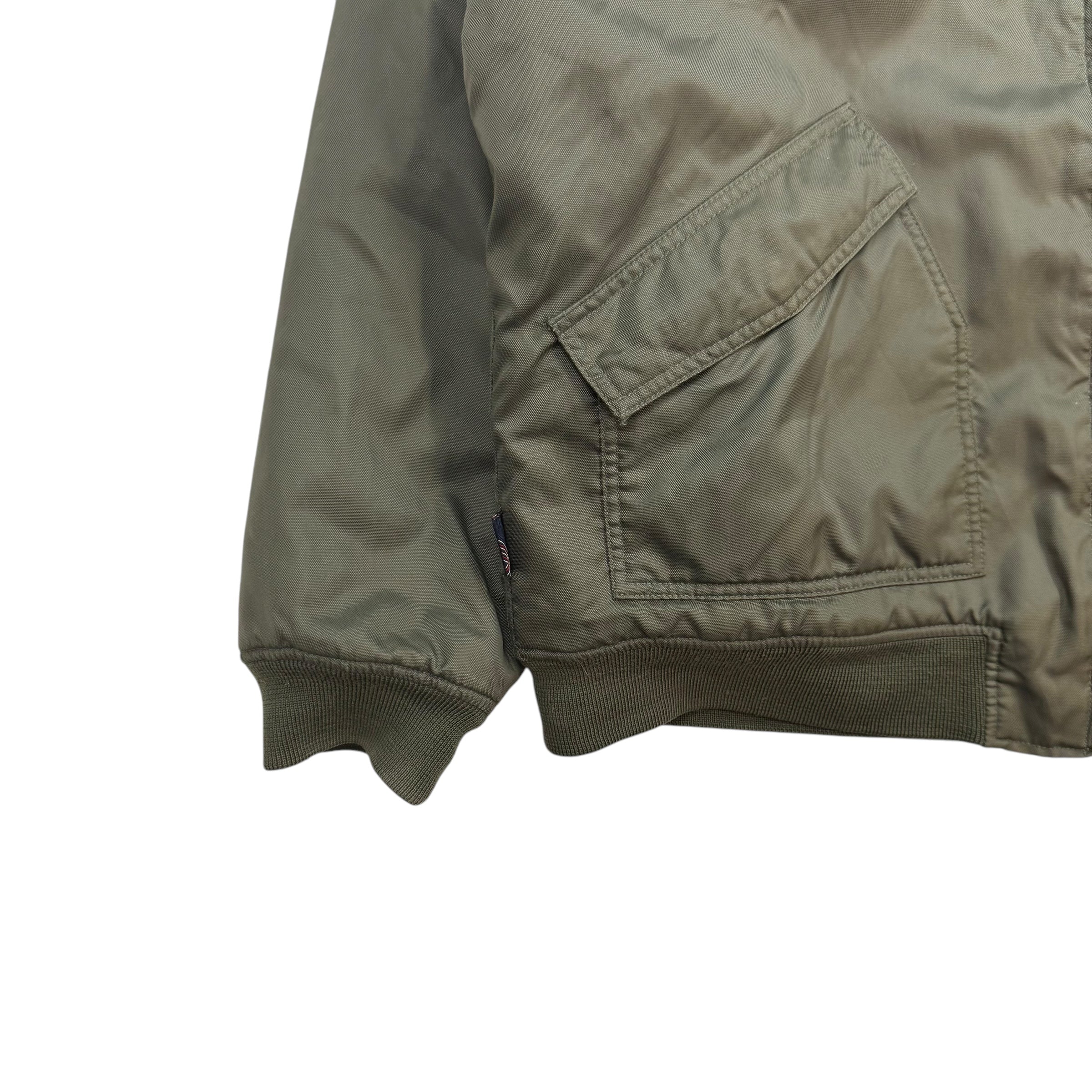 Vintage Phat Farm Bomber Jacket Green