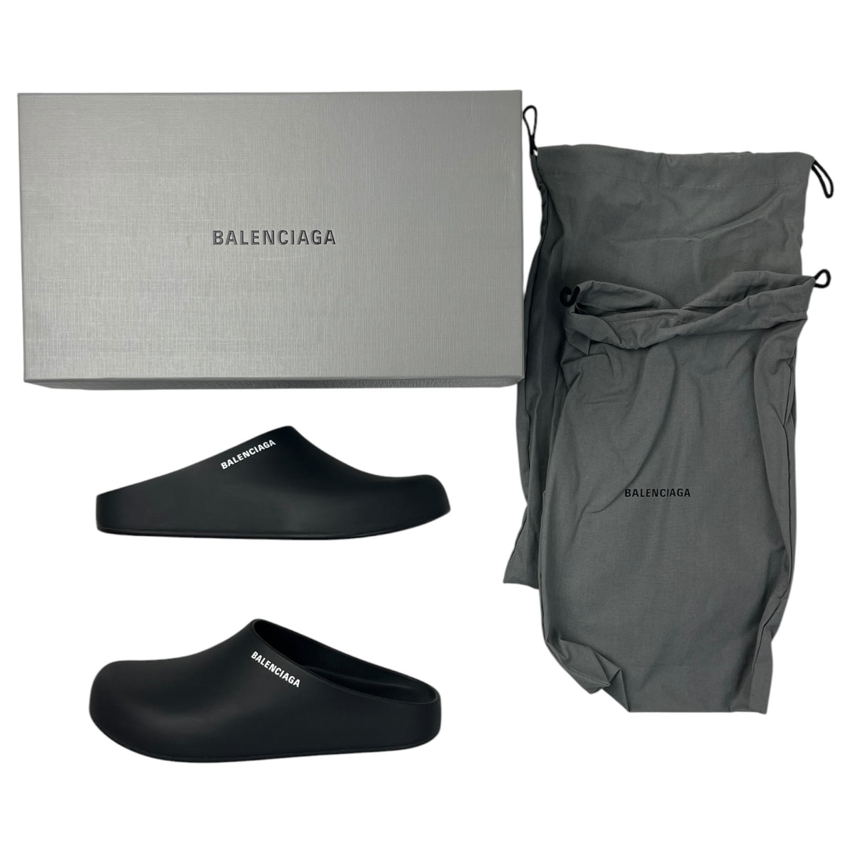Balenciaga Pool Closed Slide Black (Used)