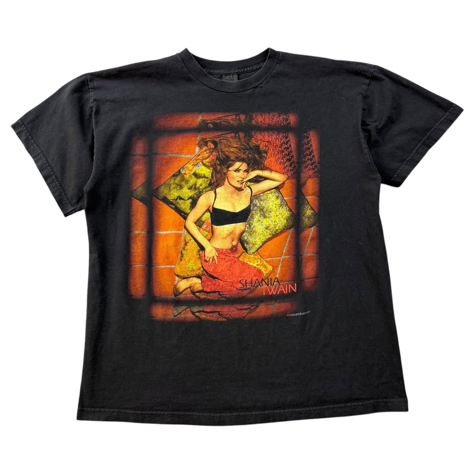 1998 Shania Twain Tour Tee Black