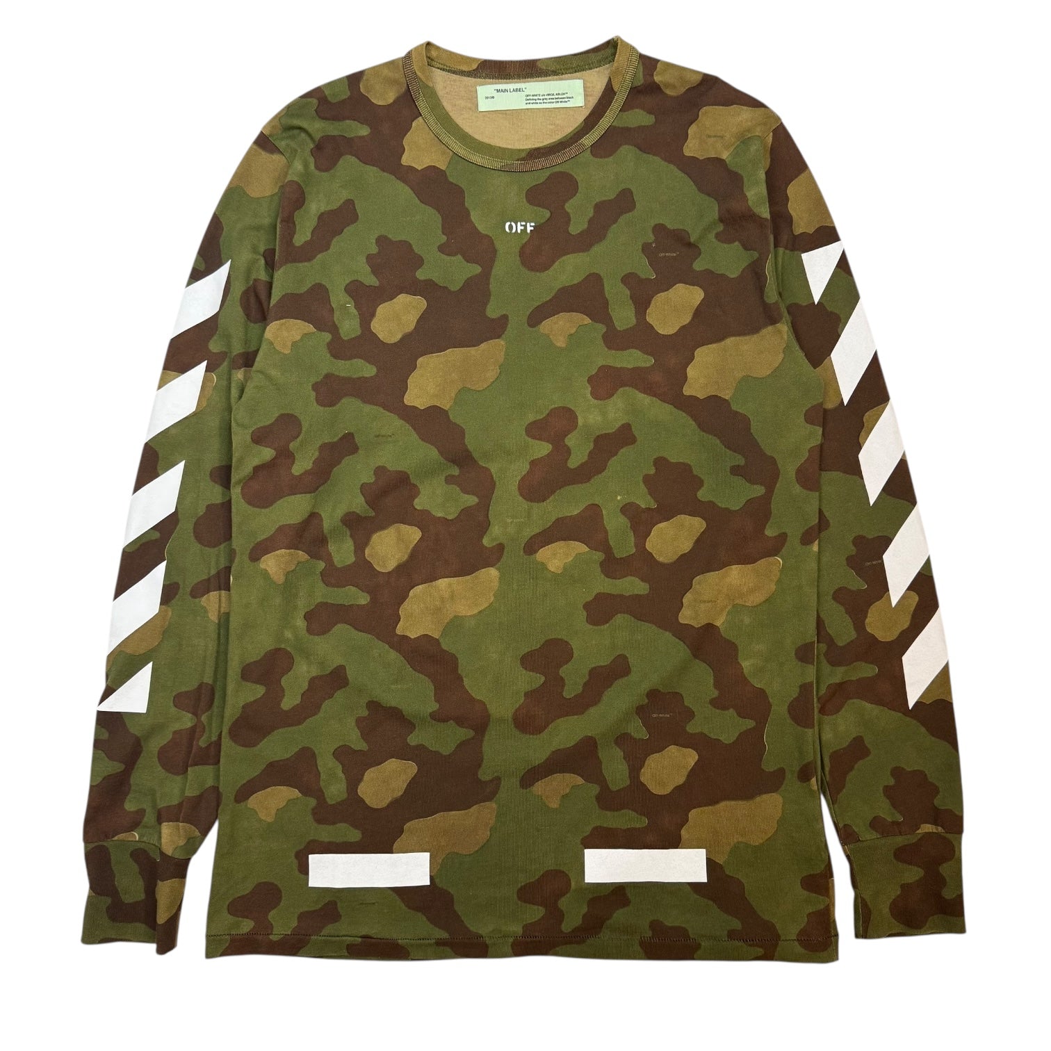 Off-White Camo L/S Tee
