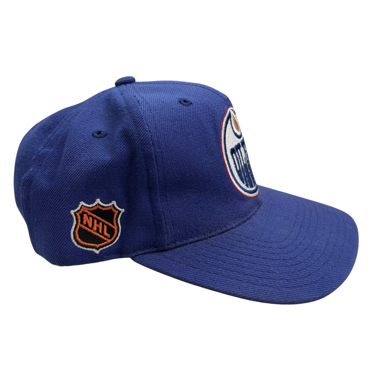Vintage Edmonton Oilers Sports Specialities Embroidered Hat Blue