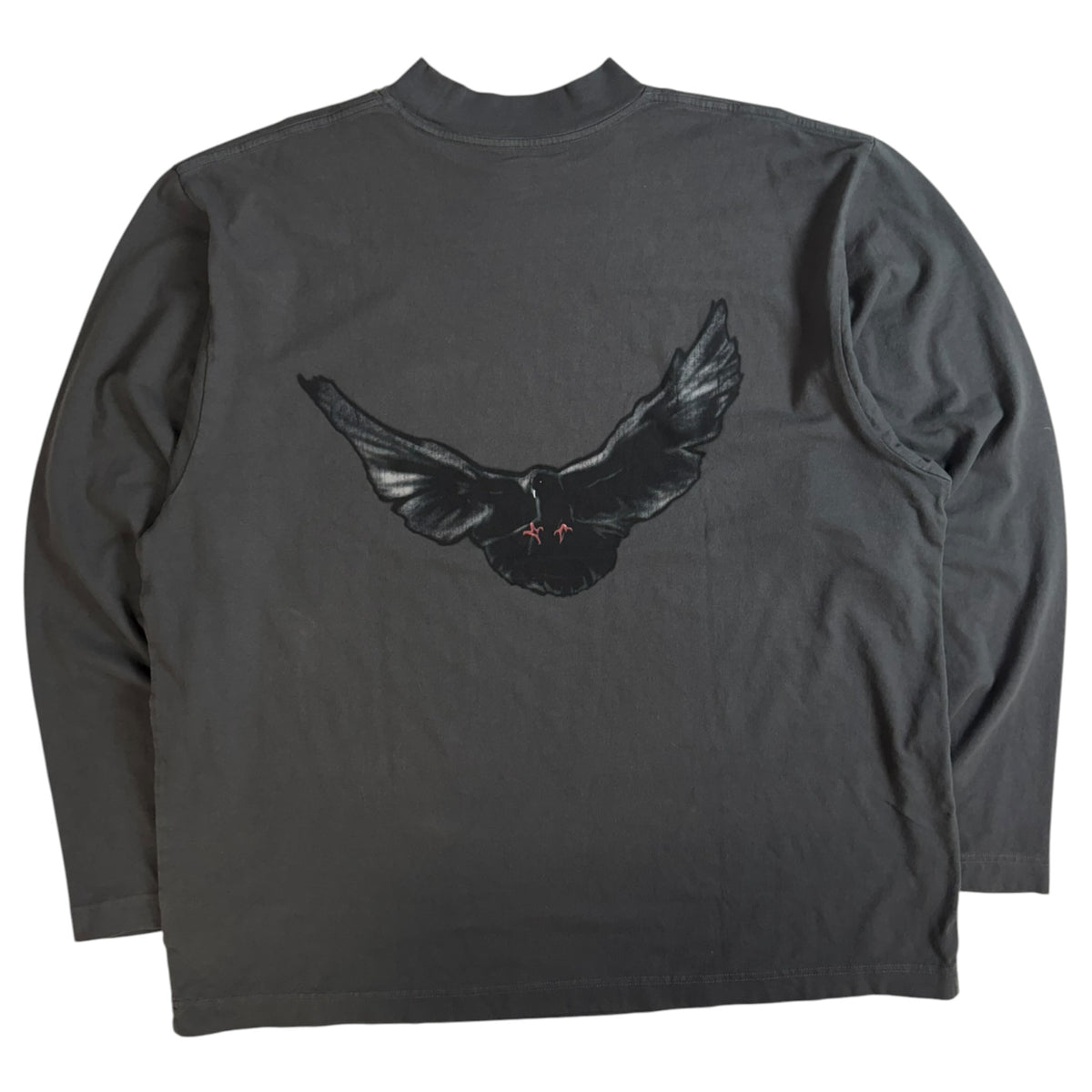 Balenciaga YZY GAP Dove LS Tee Dark Grey