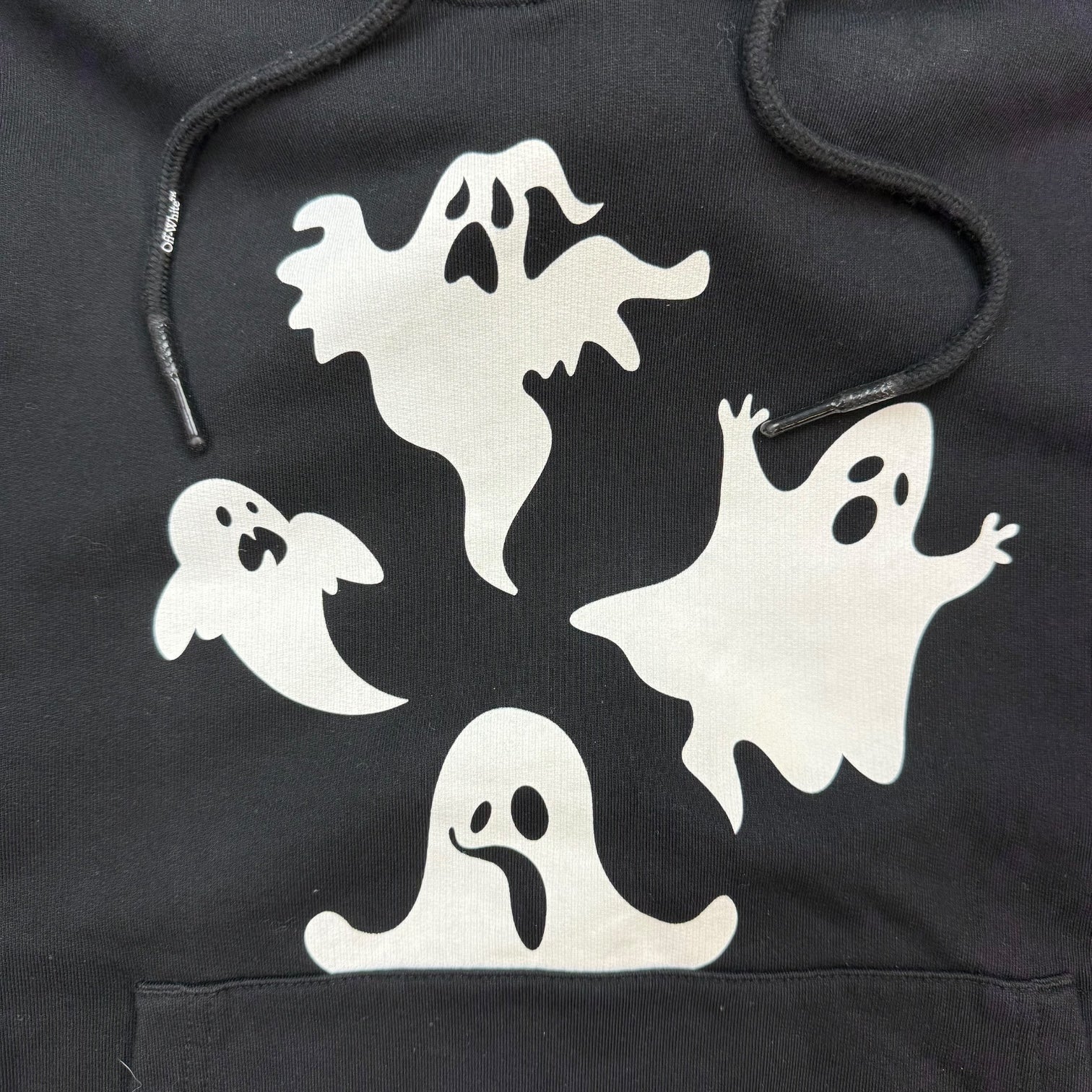 Off-White Ghost Hoodie Black