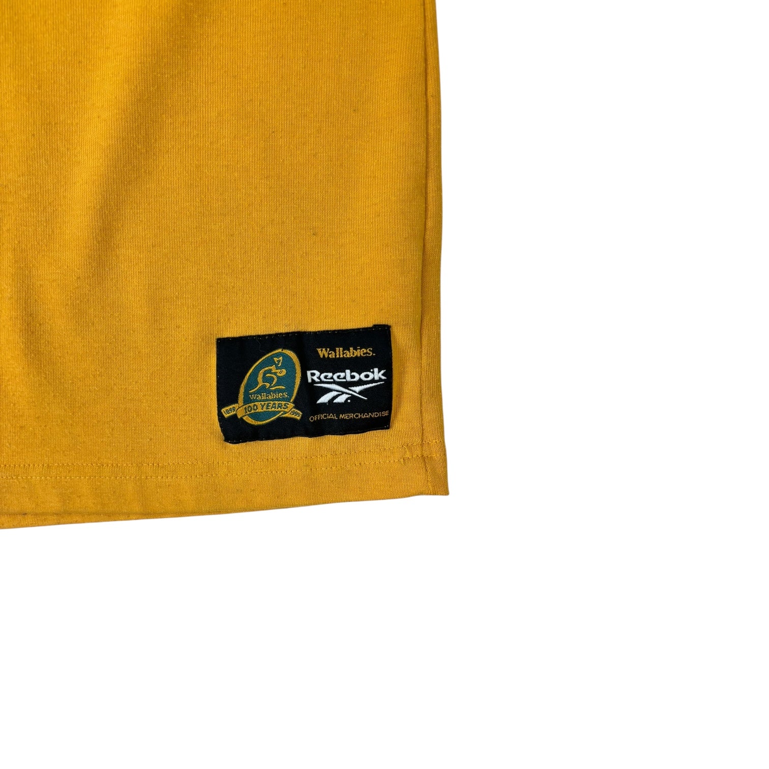 Vintage 1999 Australia Wallabies Rugby Jersey Yellow