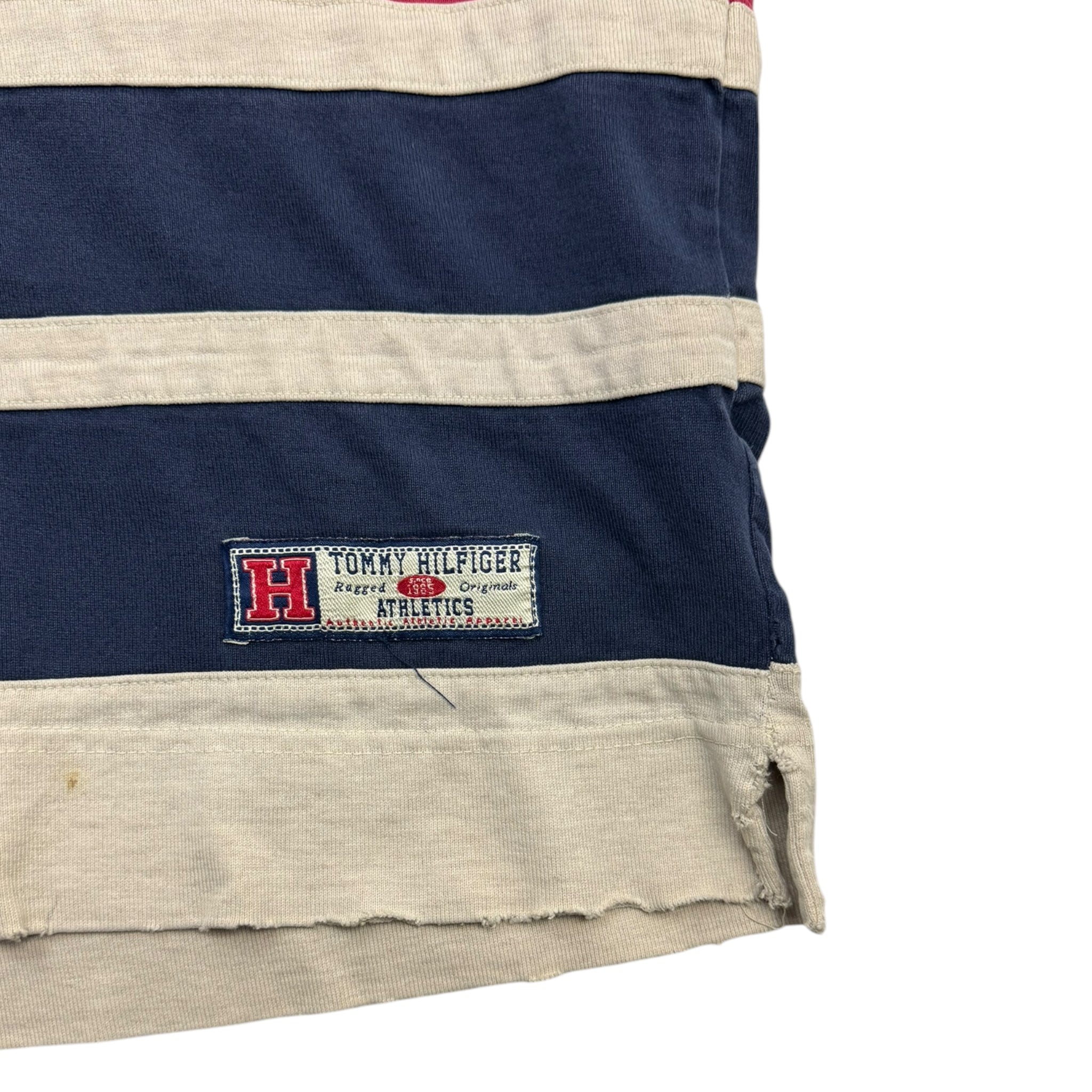 Vintage Tommy Hilfiger Hockey Jersey Felt Logo