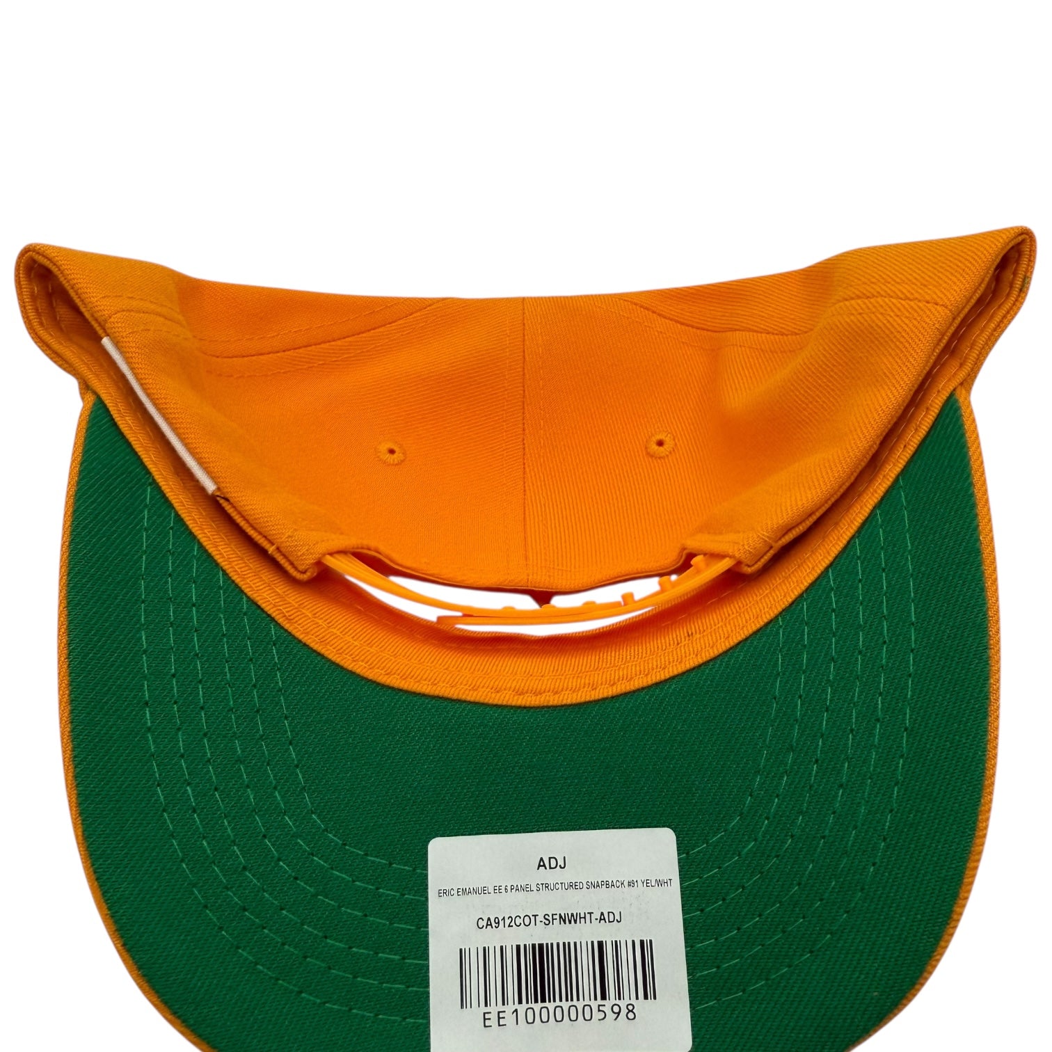 Eric Emanuel EE Basic Hat Yellow/White