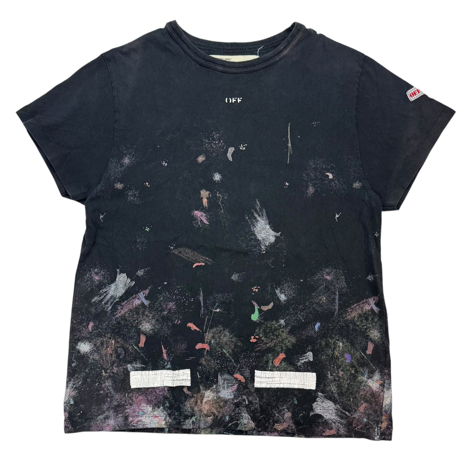 Off-White Galaxy Brushed Tee Black