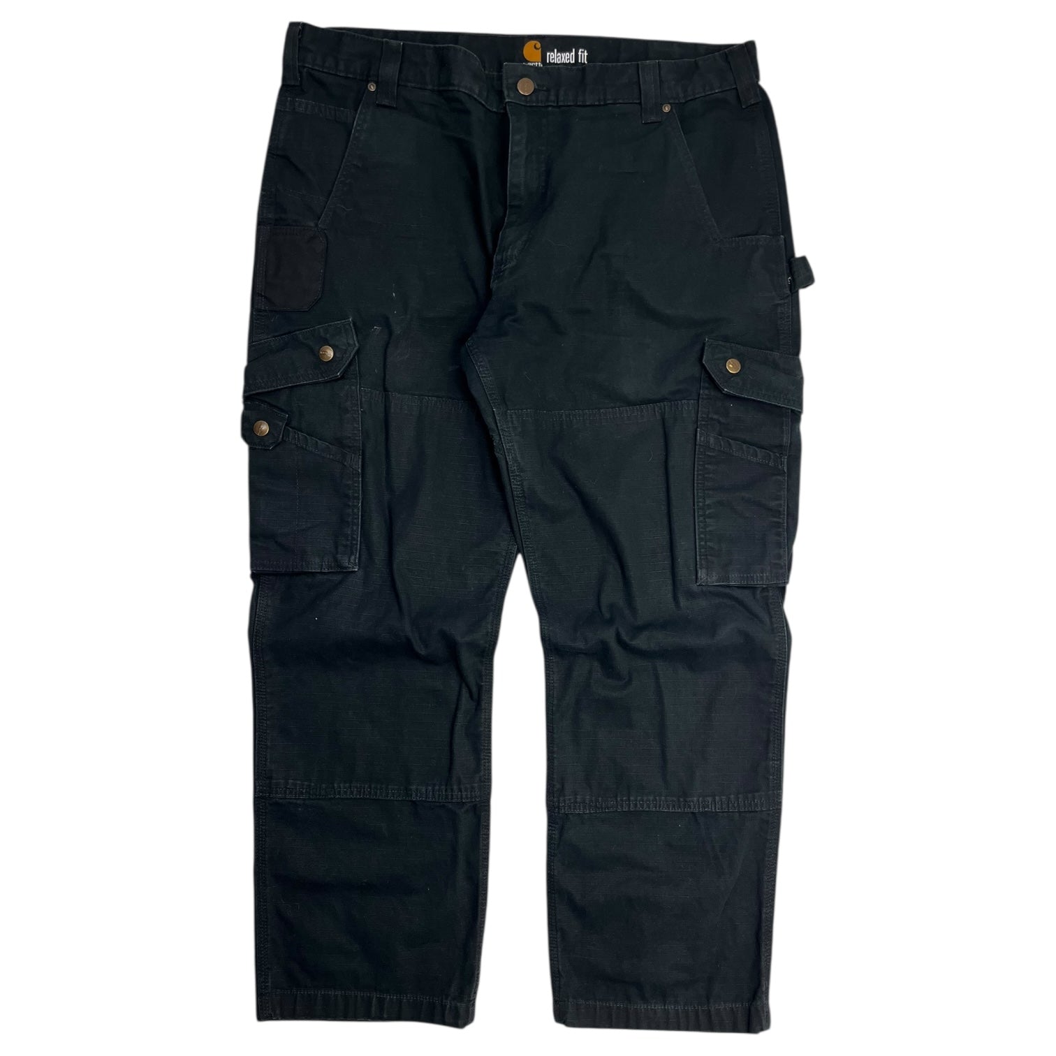 Carhartt Double Knee Cargo Bottoms Noir