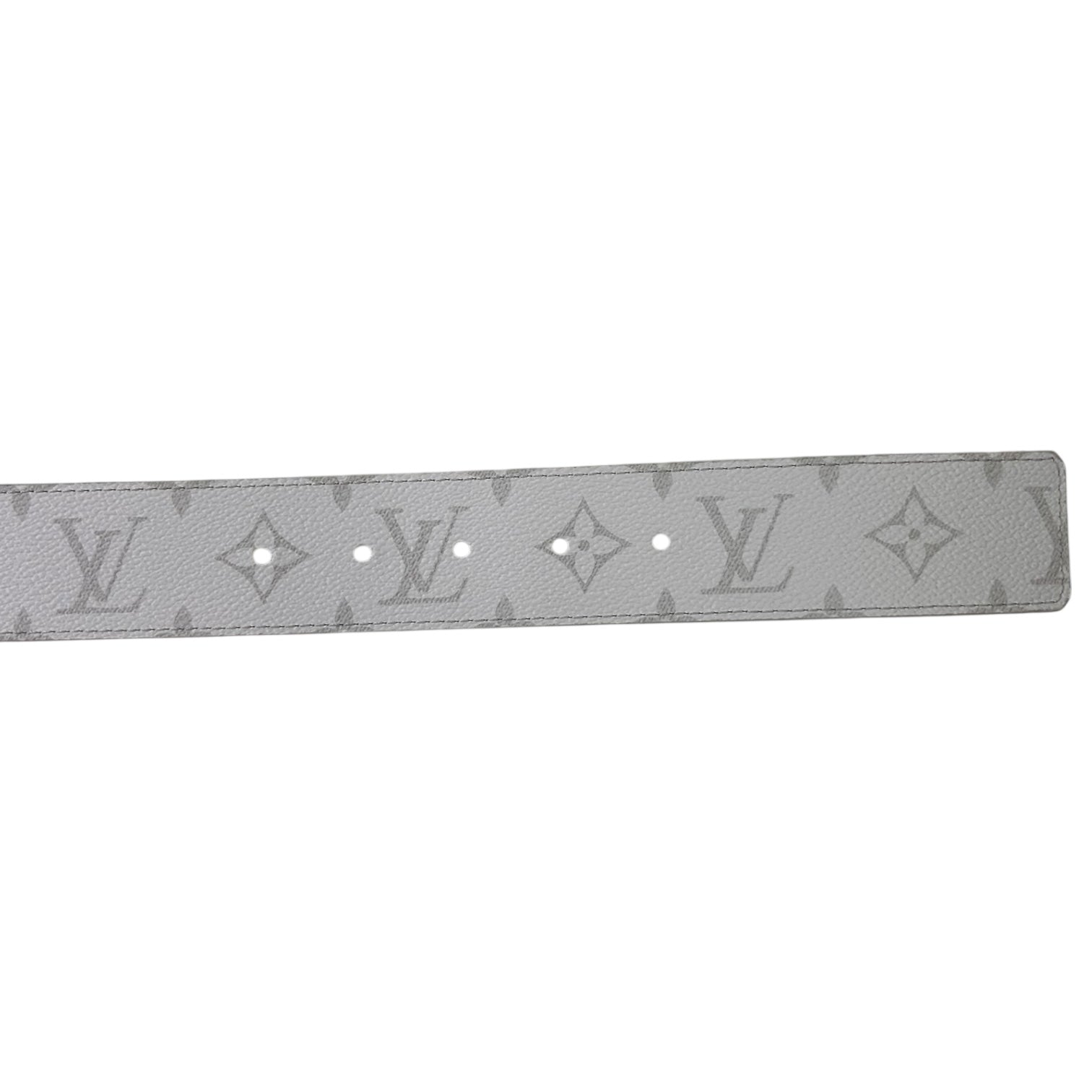 Louis Vuitton LV Initiales Reversible Belt White