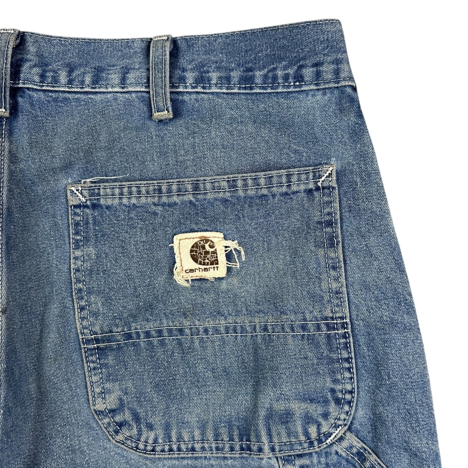 Vintage Carhartt Denim Cargos Light Wash