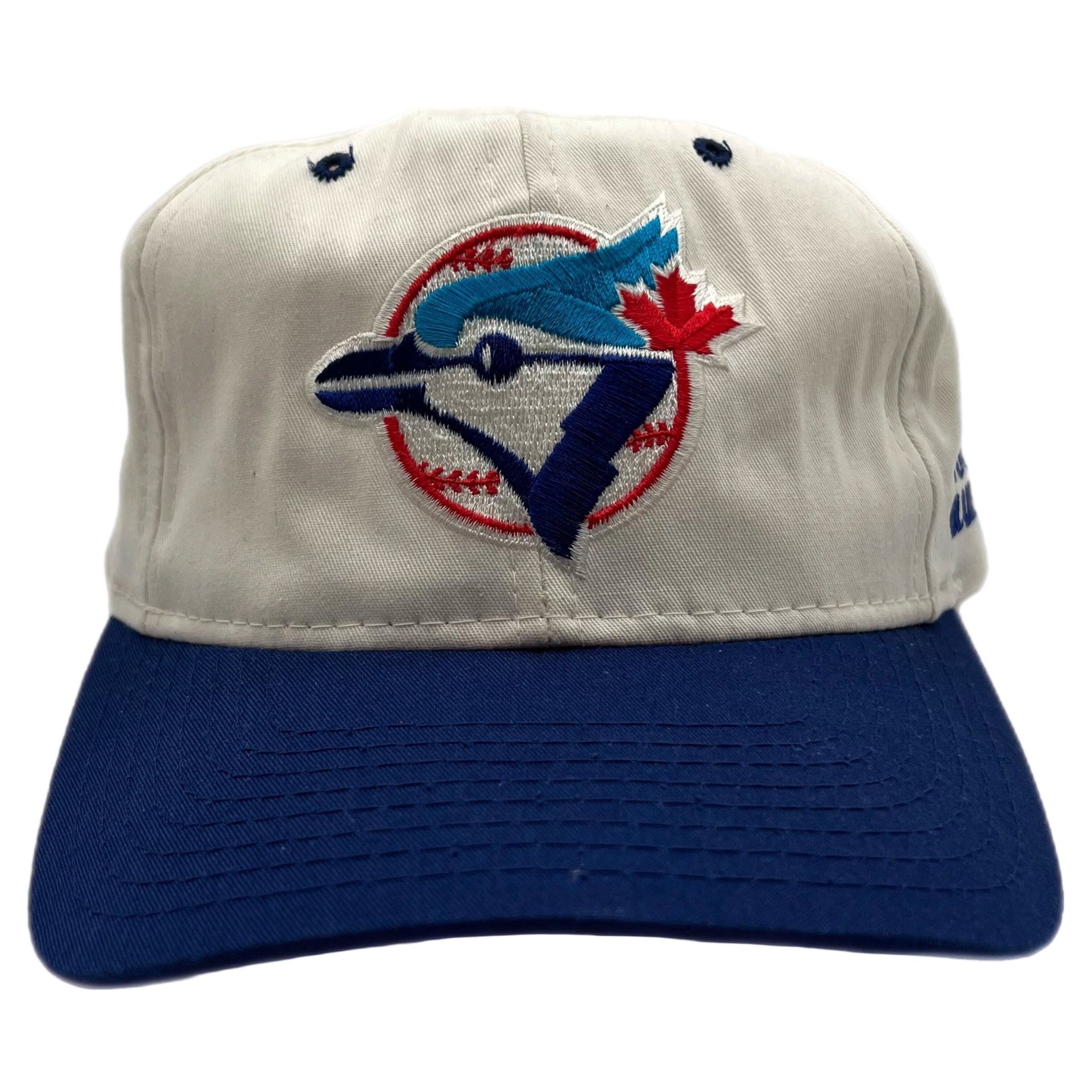 Vintage Toronto Blue Jays Strap Back Starter Hat Blue/White