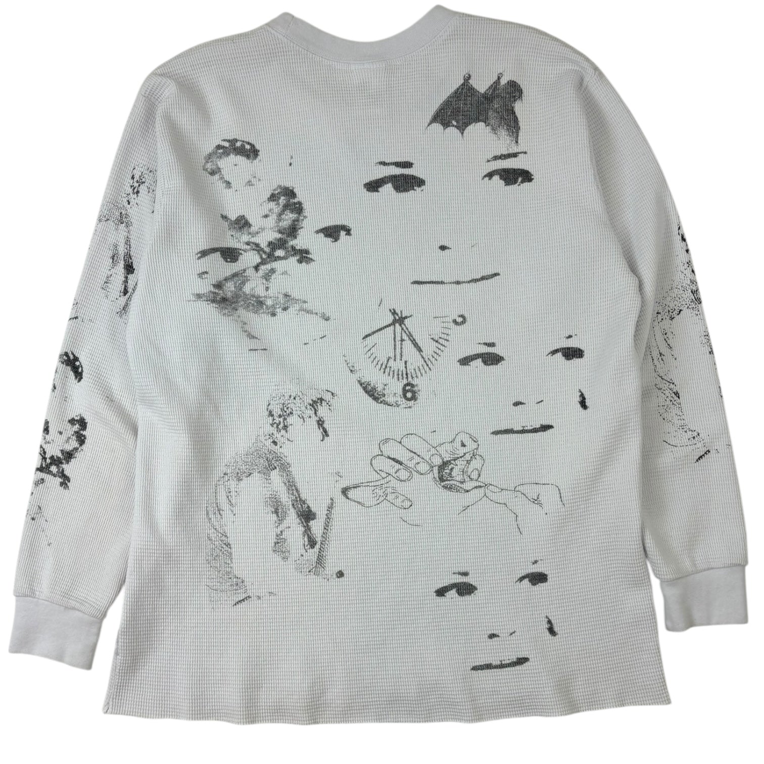 Basketcase Gallery Scribble Thermal White