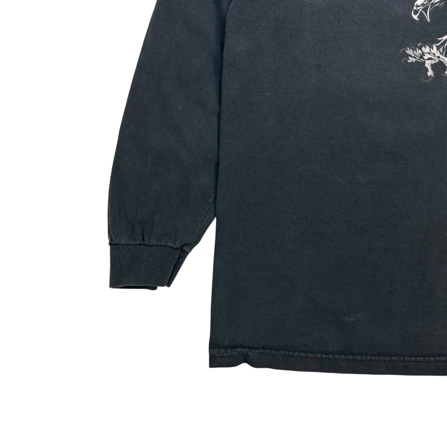 Vintage Hot Leathers Eagle L/S Tee Black