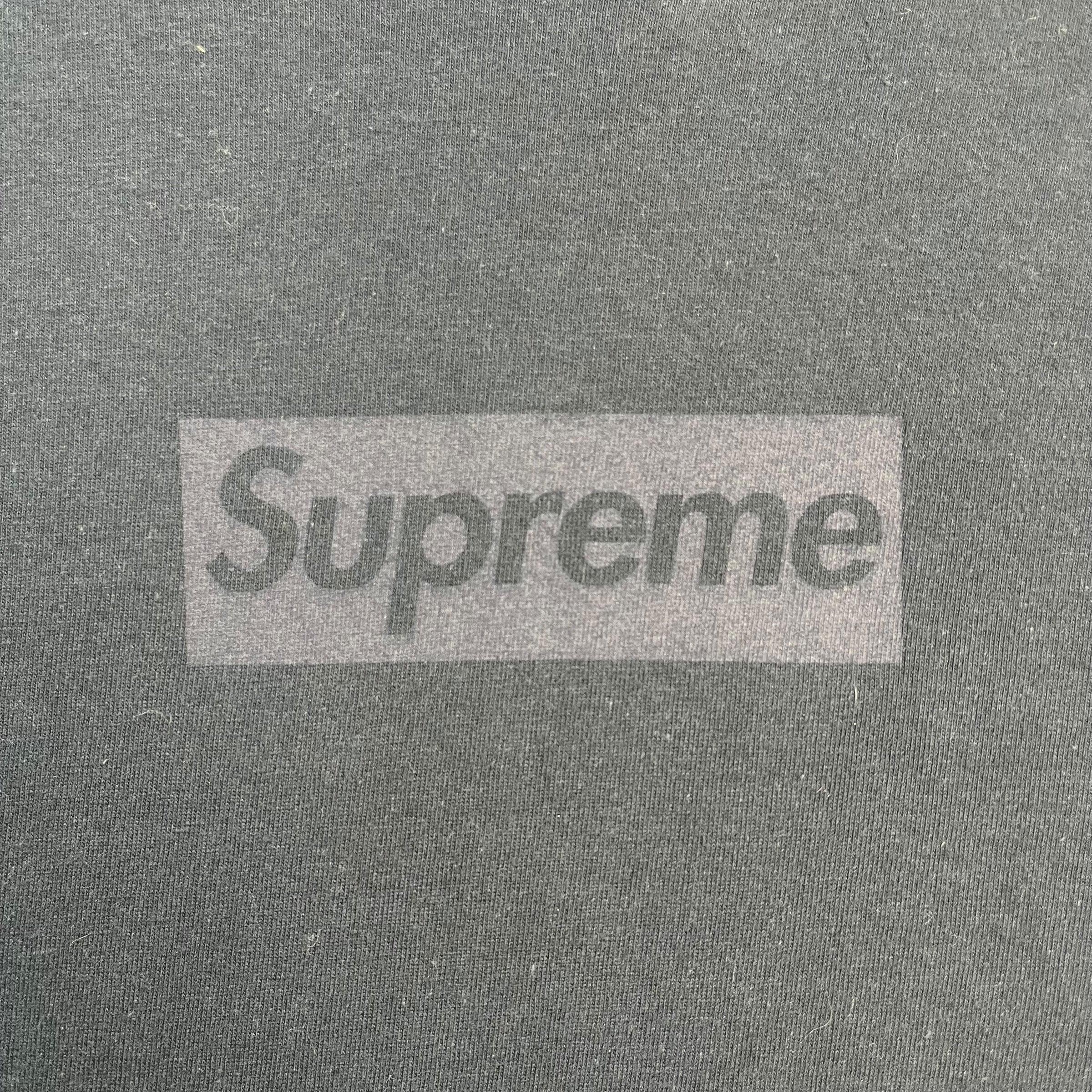 Supreme Box Logo Tee Black