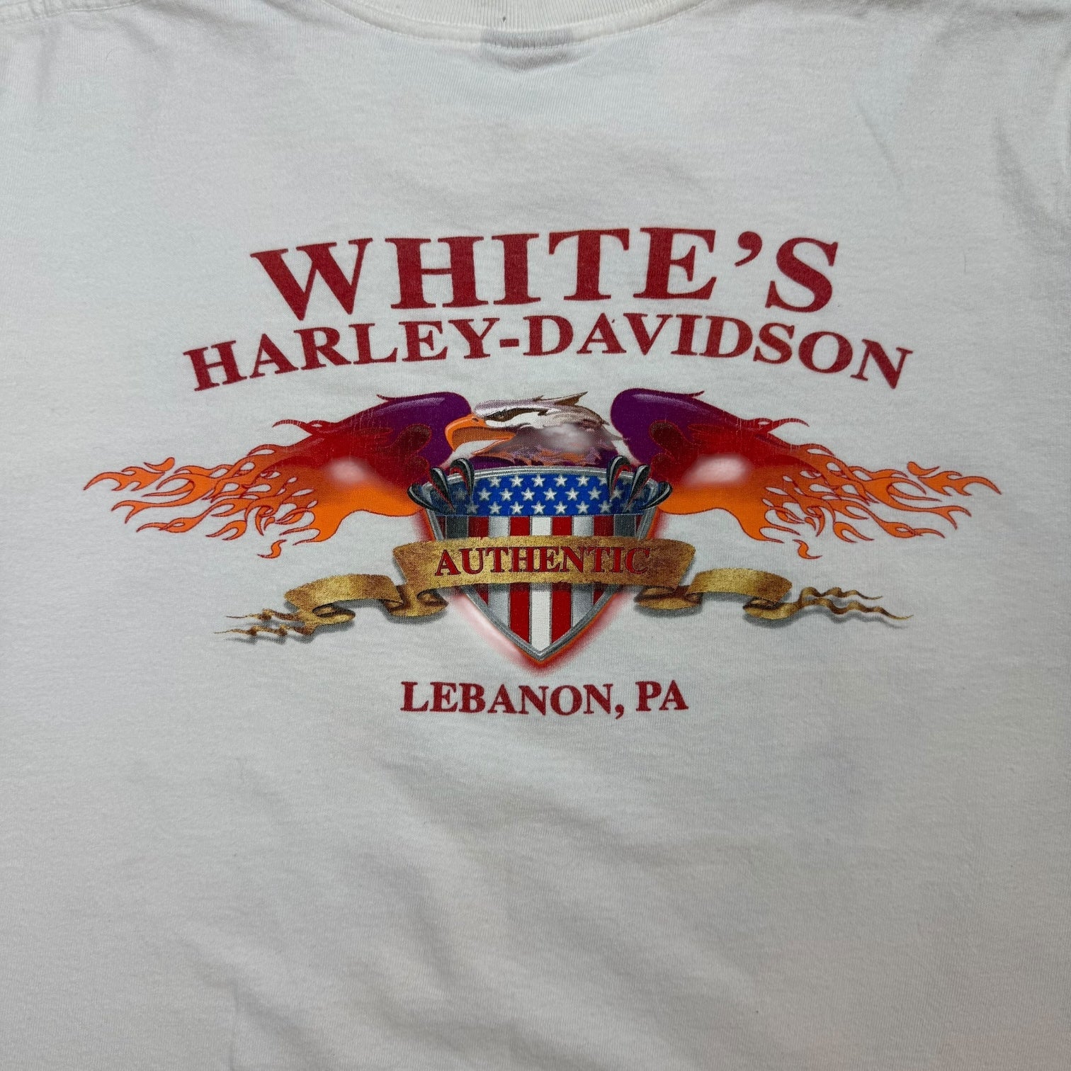 Vintage Harley Davidson ‘The All American’ Tee Grey