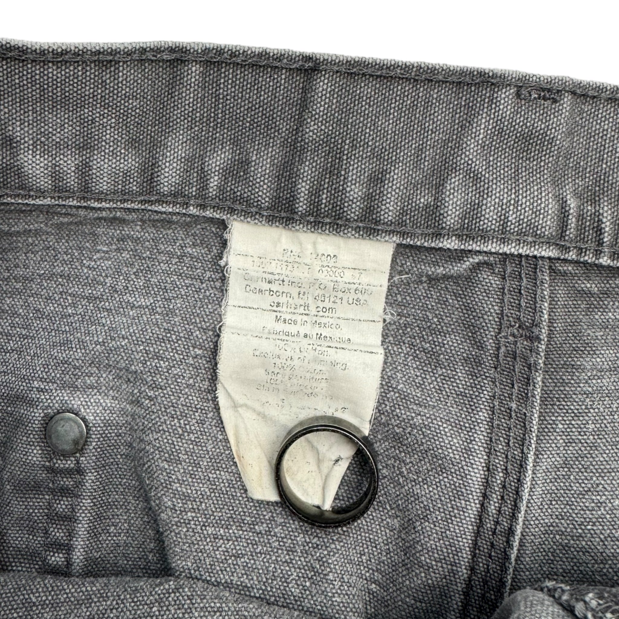Vintage Carhartt Double Knee Bottoms Faded Grey