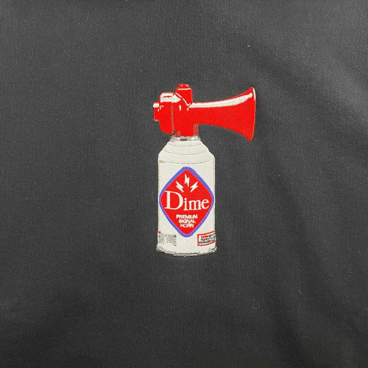 Dime Airhorn Hoodie Black