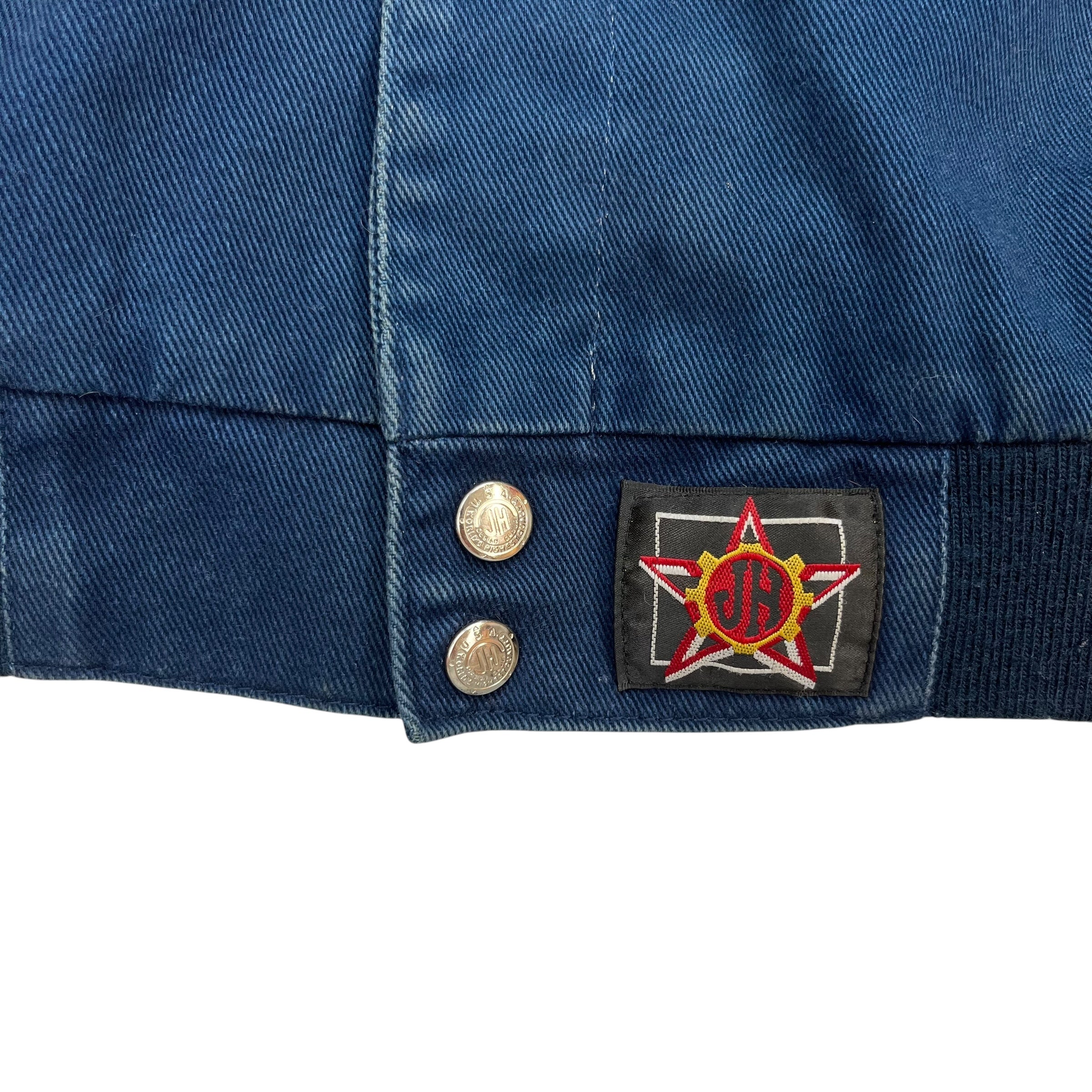 Vintage Dale Earnhardt Jr. Racing Jacket Dark Blue