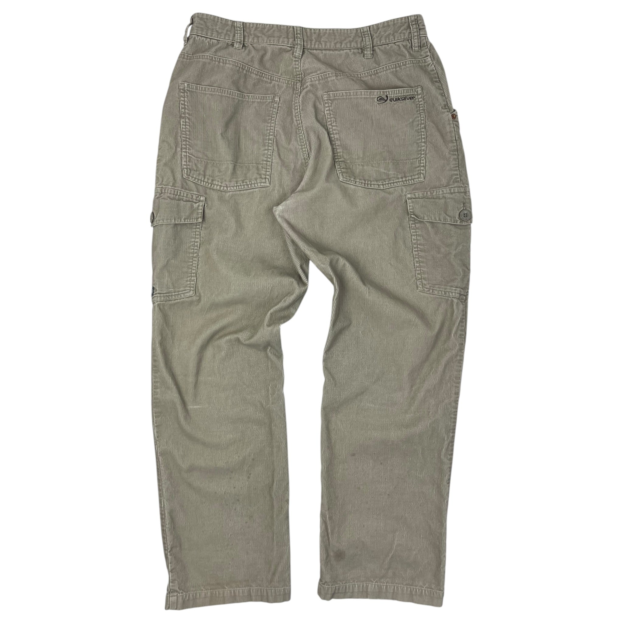 Vintage Y2K Quiksilver Corduroy Cargo Pants