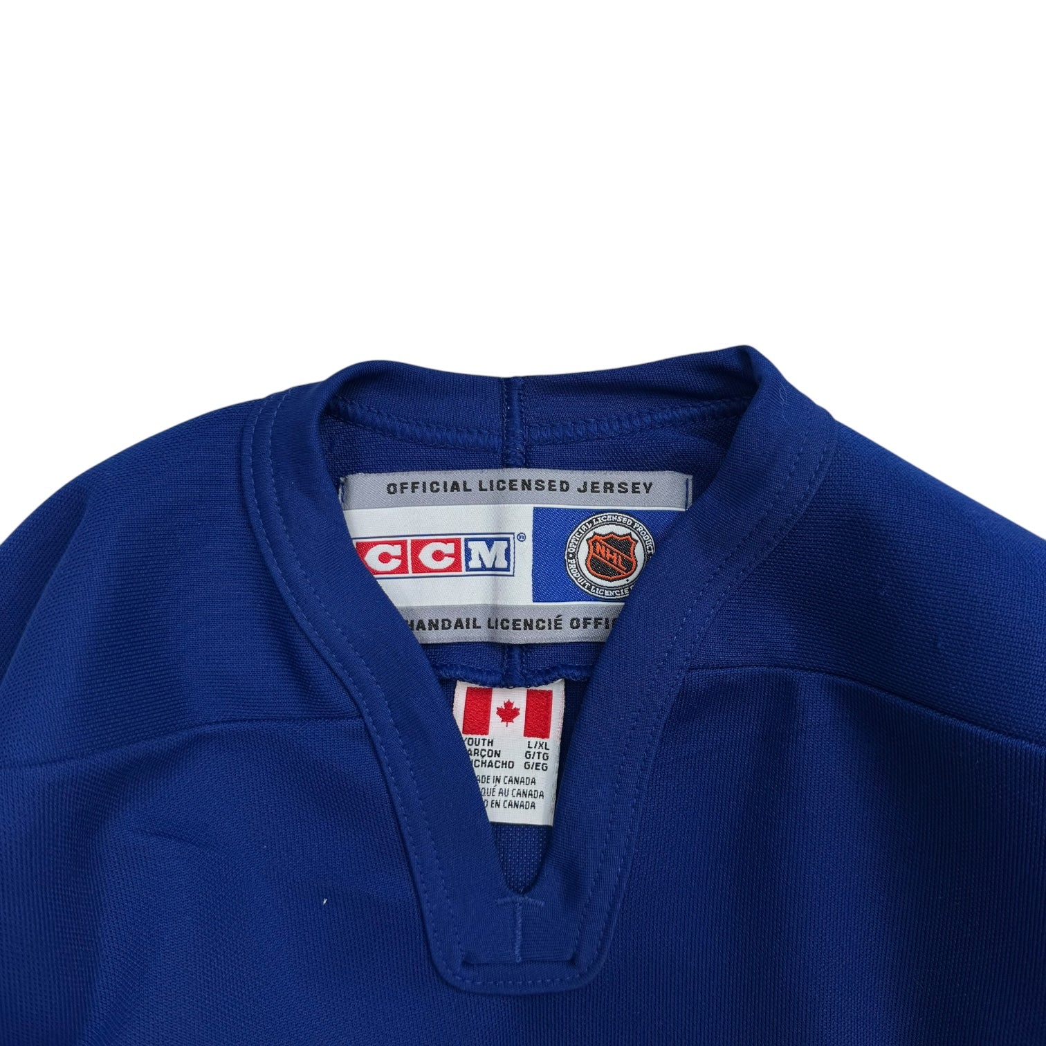 Vintage Toronto Maple Leafs Jersey Blue