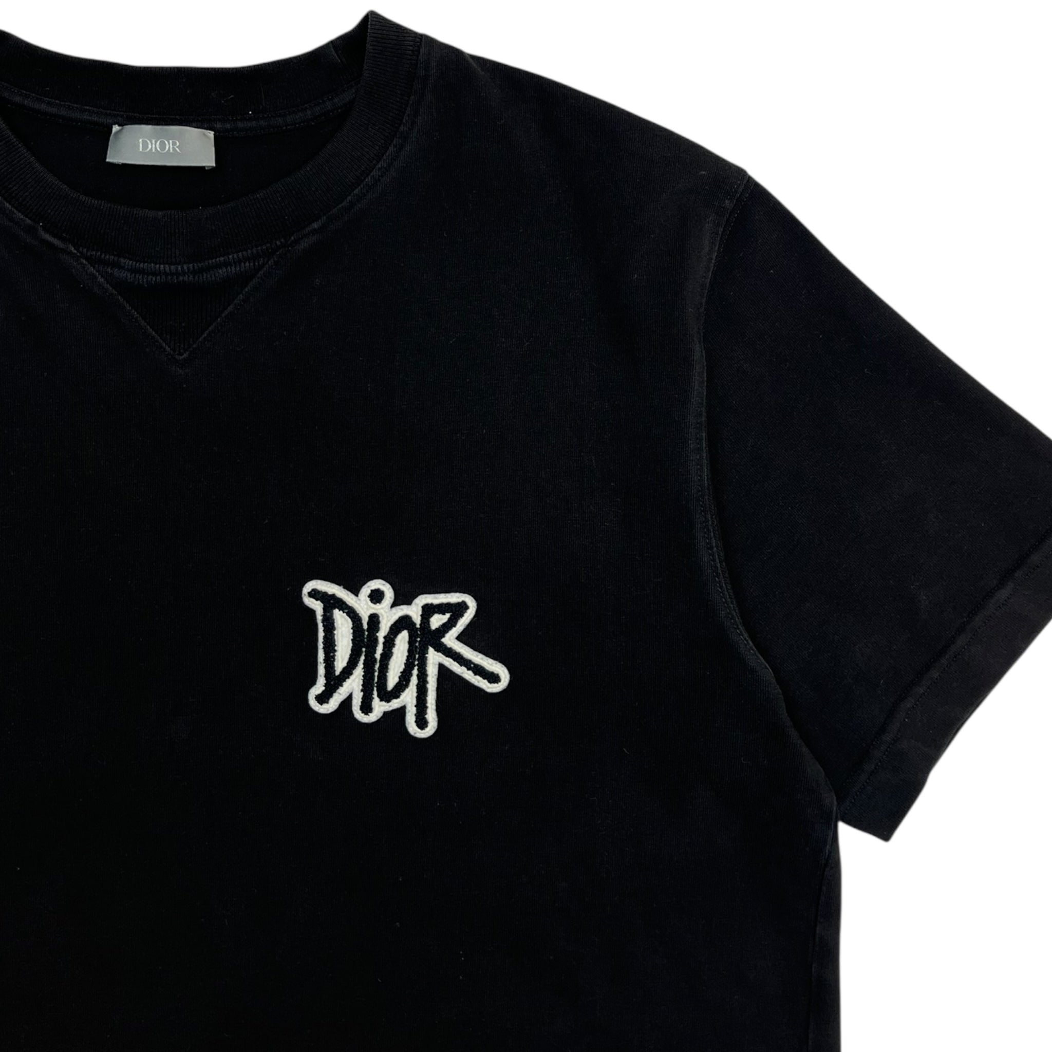Dior x Shawn Stussy Logo T-Shirt
