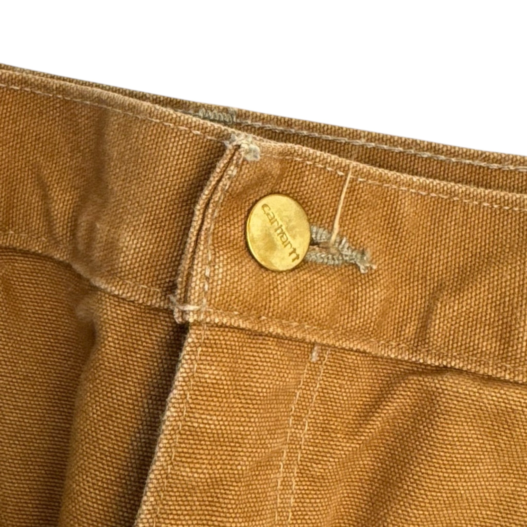 Vintage Carhartt Double Knee Bottoms Dark Tan