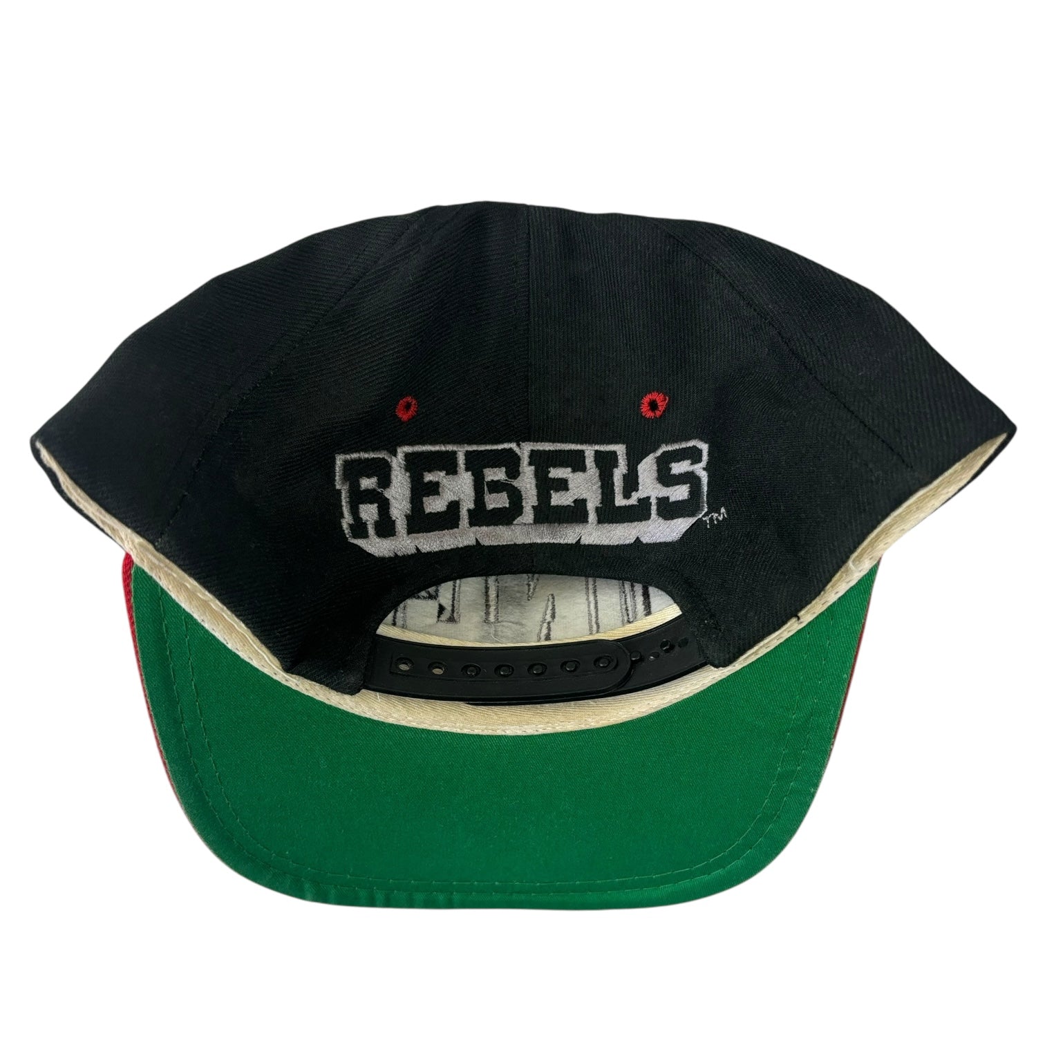 Vintage UNLV Rebels SnapBack Hat Black