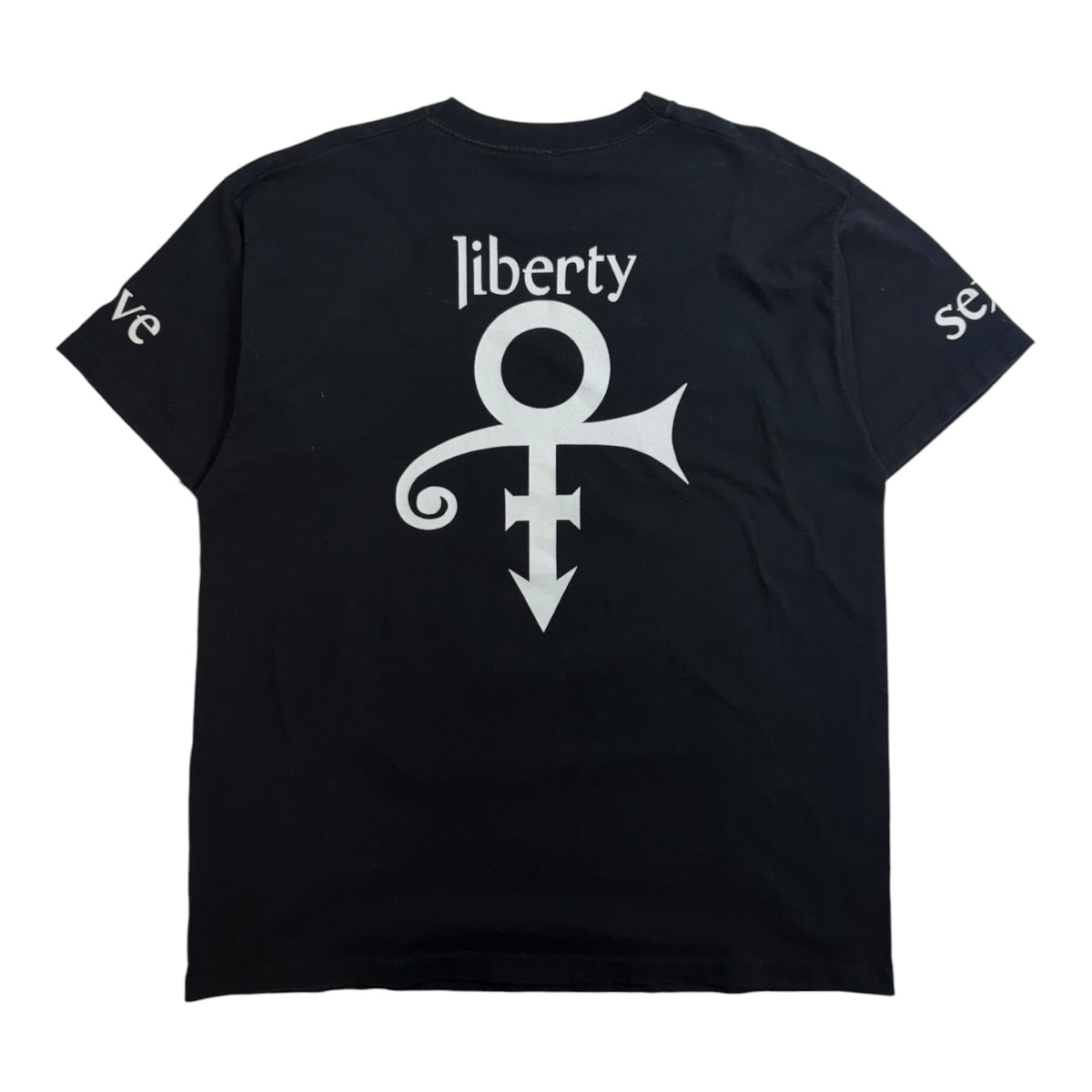 Vintage 1997 Prince “Love Sex Liberty” Tour T-Shirt Black