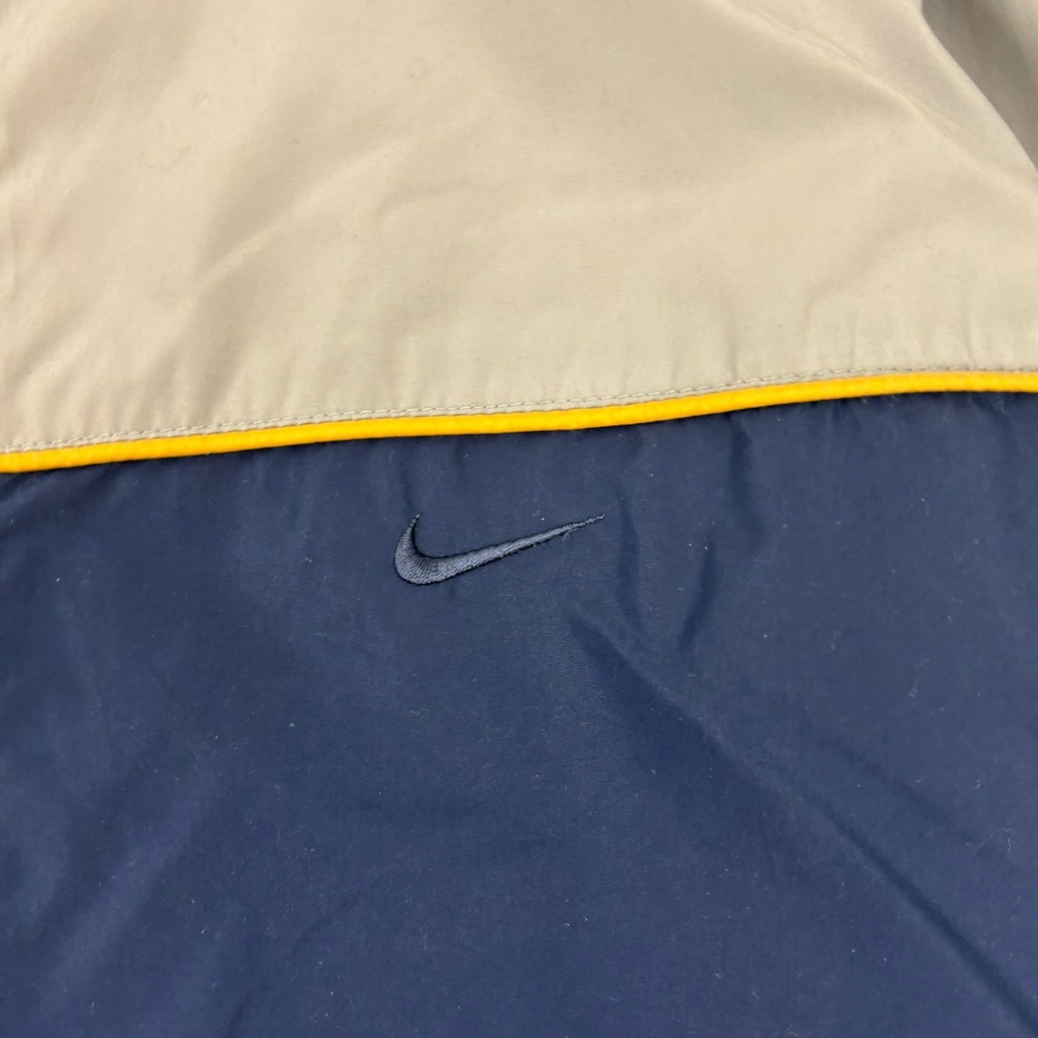 Vintage Nike Two-Tone Windbreaker Light Grey/Navy
