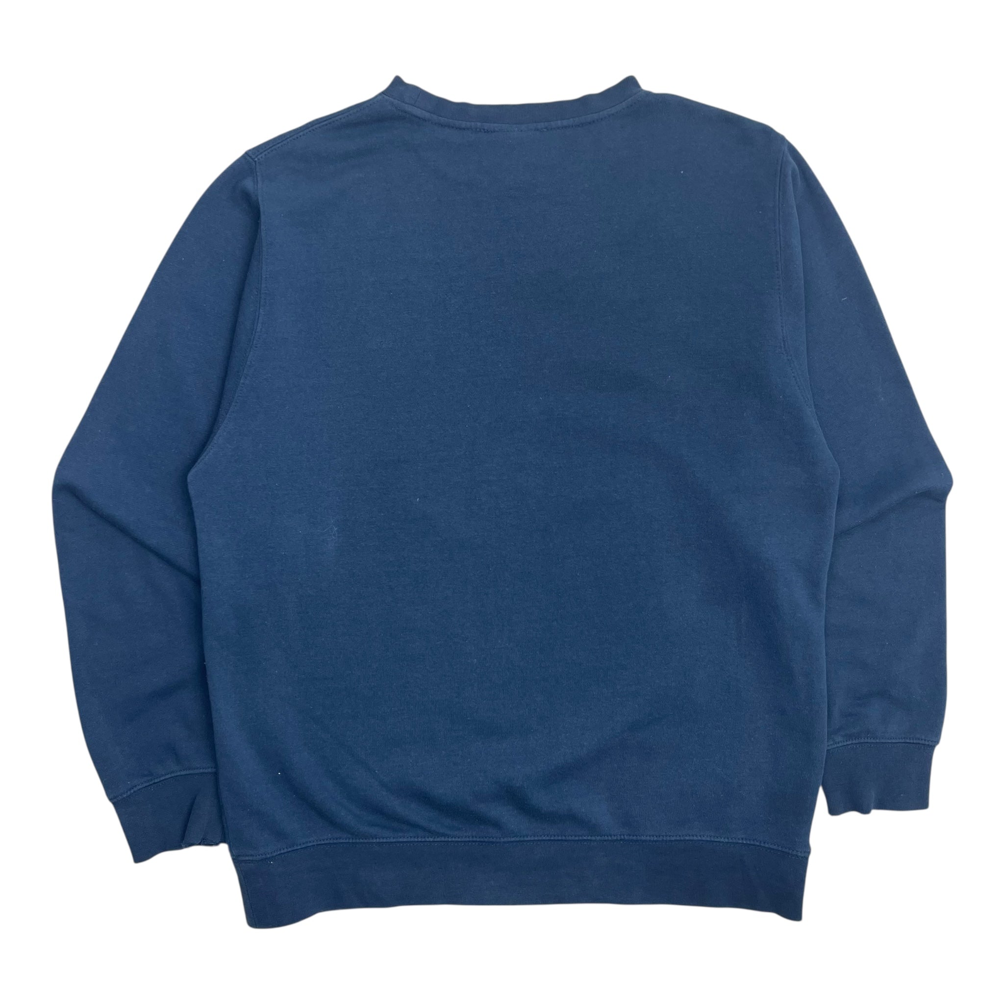 Vintage Y2K Stussy Elephant Crewneck Sweatshirt Navy