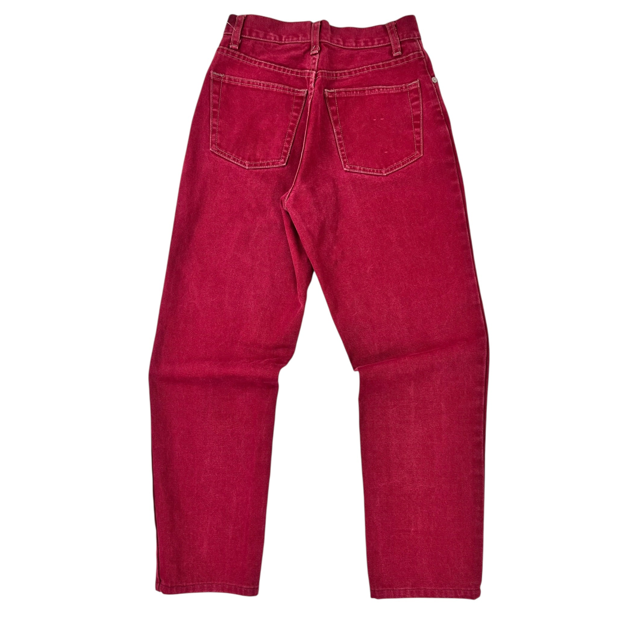(W) Vintage Gap Red Denim Jeans