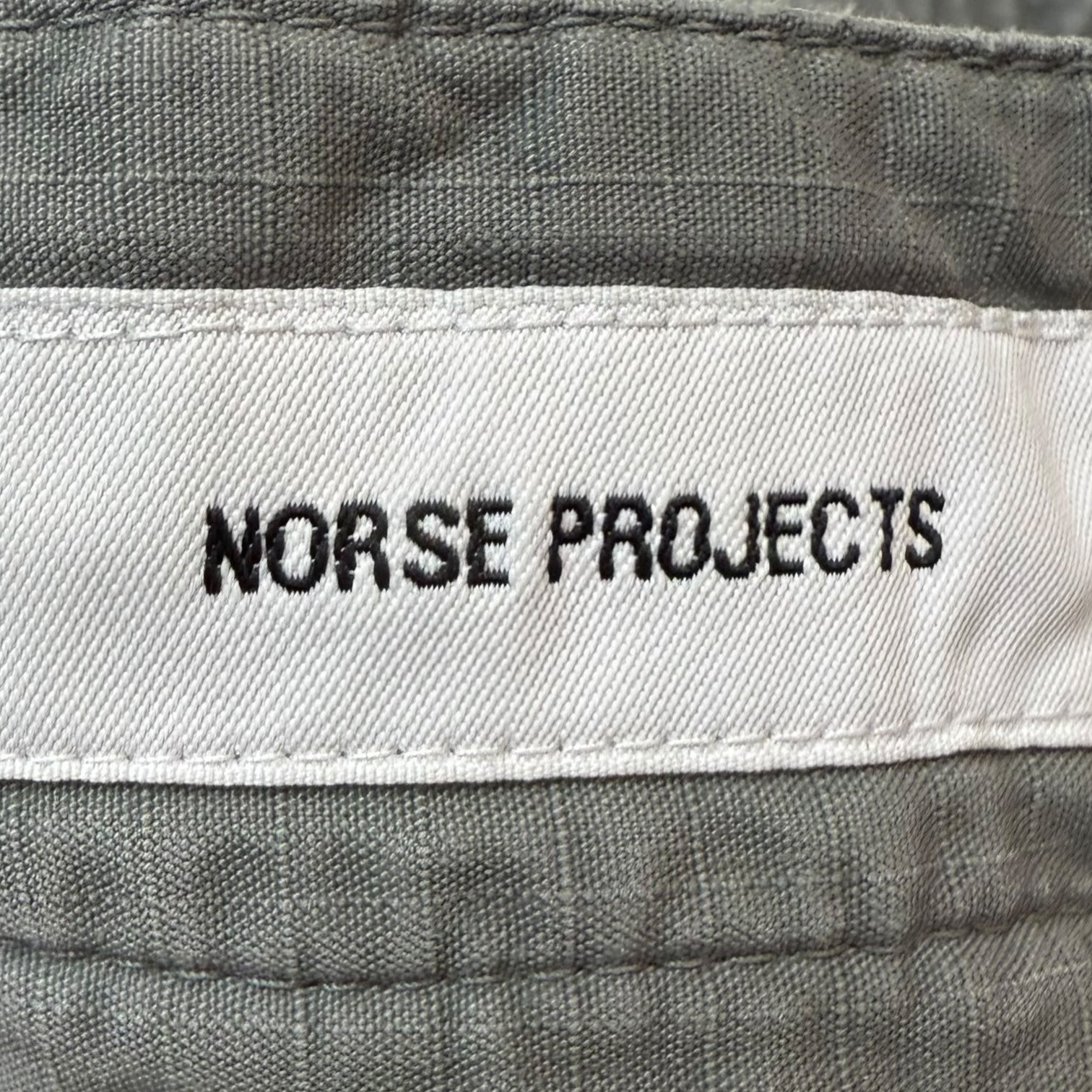 Norse Project Lukas Ripstop Tab Series Cargo Pants Grey