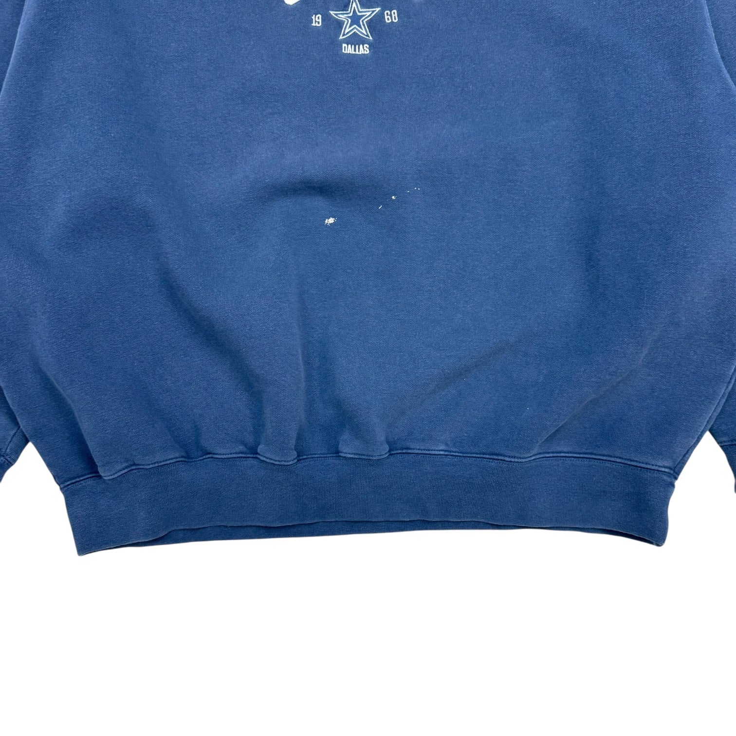 Vintage Nike Teams Dallas Cowboys Crewneck Navy Blue