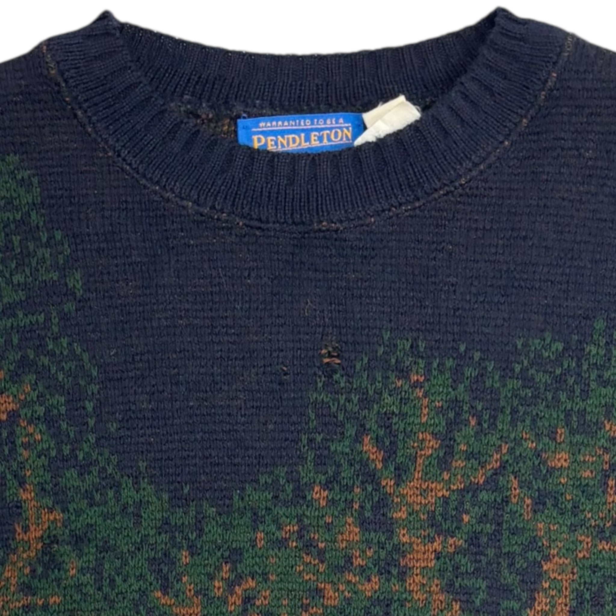 Vintage Pendleton Geese Knit Sweater