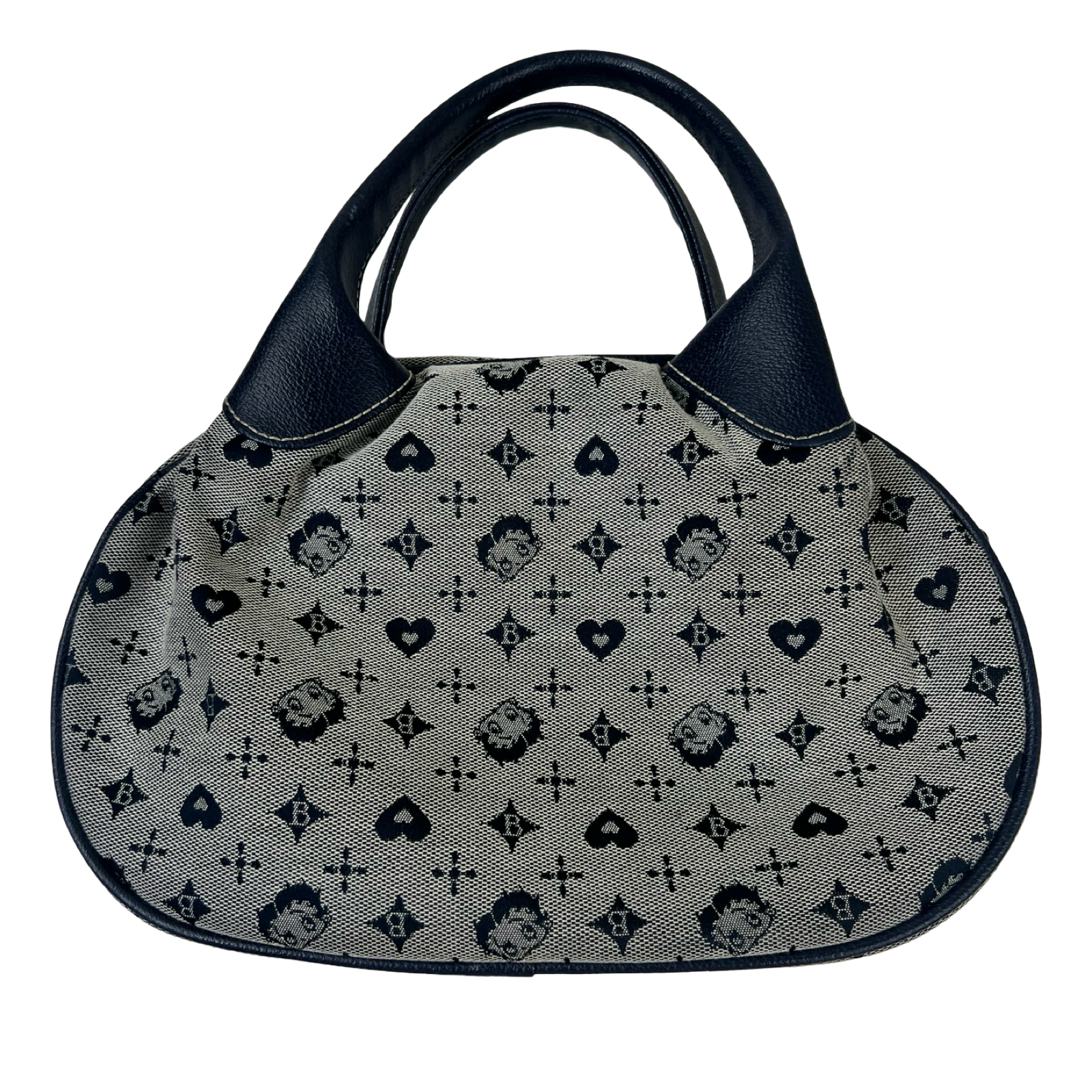 (W) Vintage Betty Boop Monogram Handbag