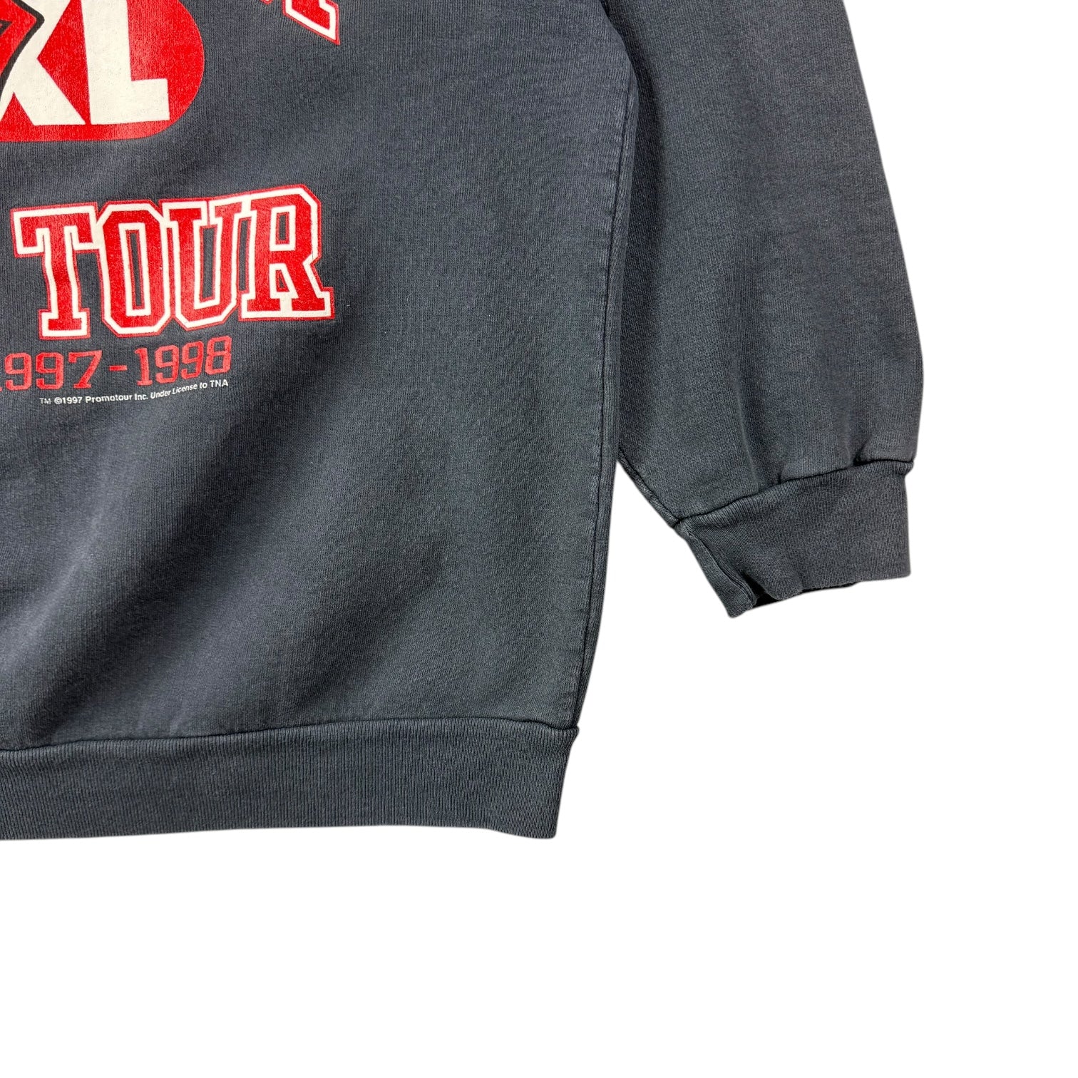 1997 Rolling Stones ‘Property Of Stones Tour’ Crewneck Faded Grey