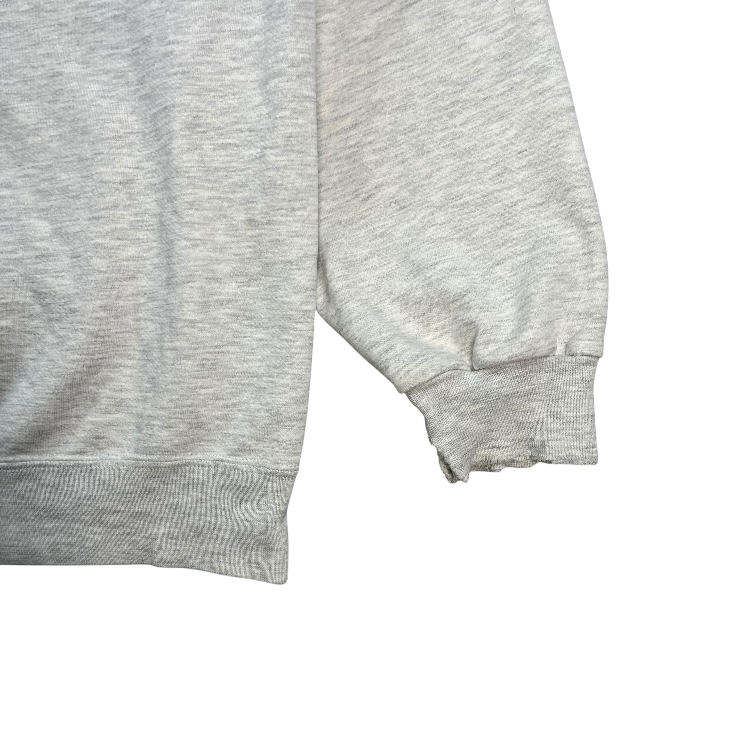 Vintage Columbia University Crewneck Light Grey