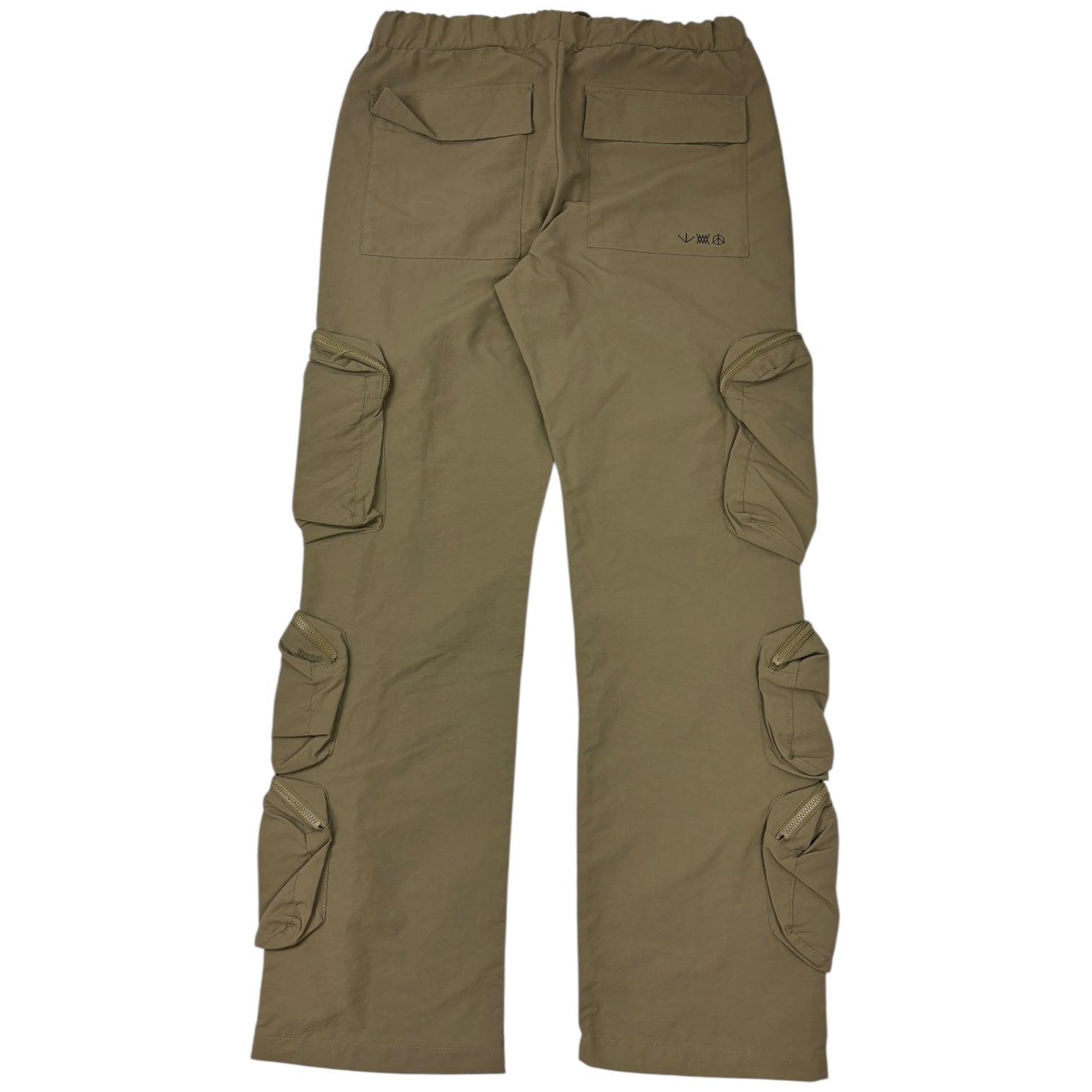 Jacov Six Pocket Cargos Khaki