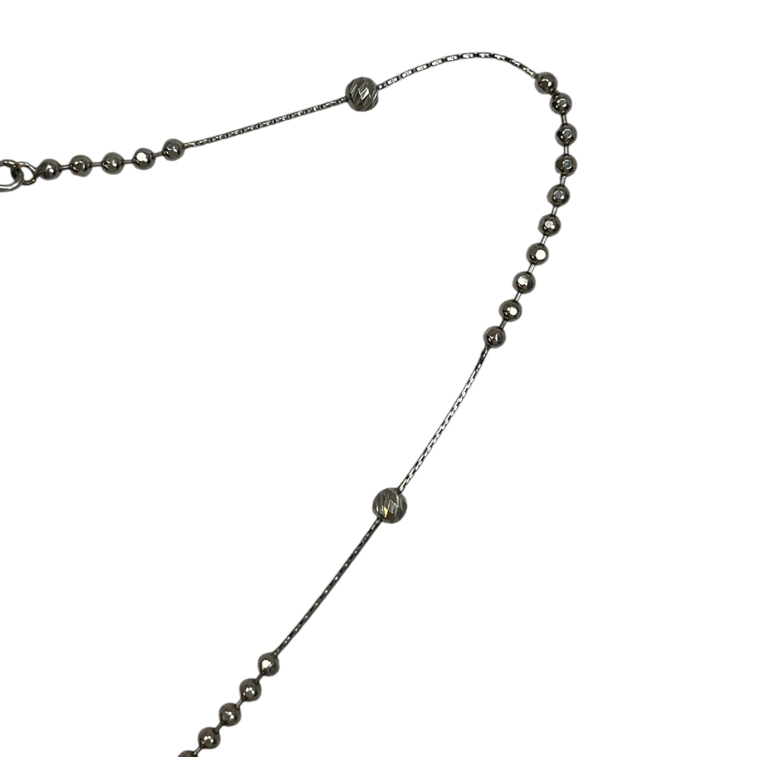 Emilio Bicochi Silver Rosary Chain