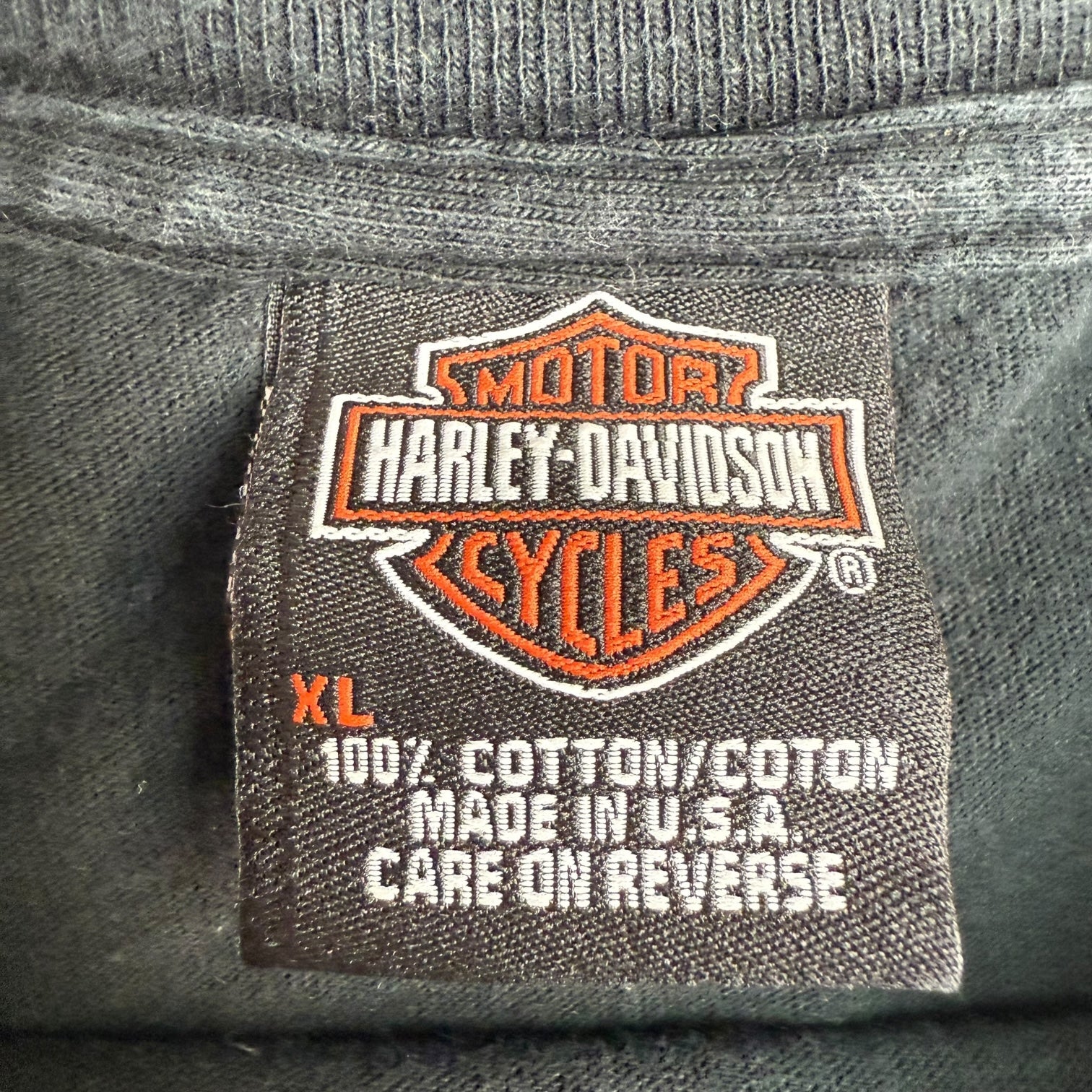 Vintage Halloween At Wild Boar Harley Davidson Tee Black