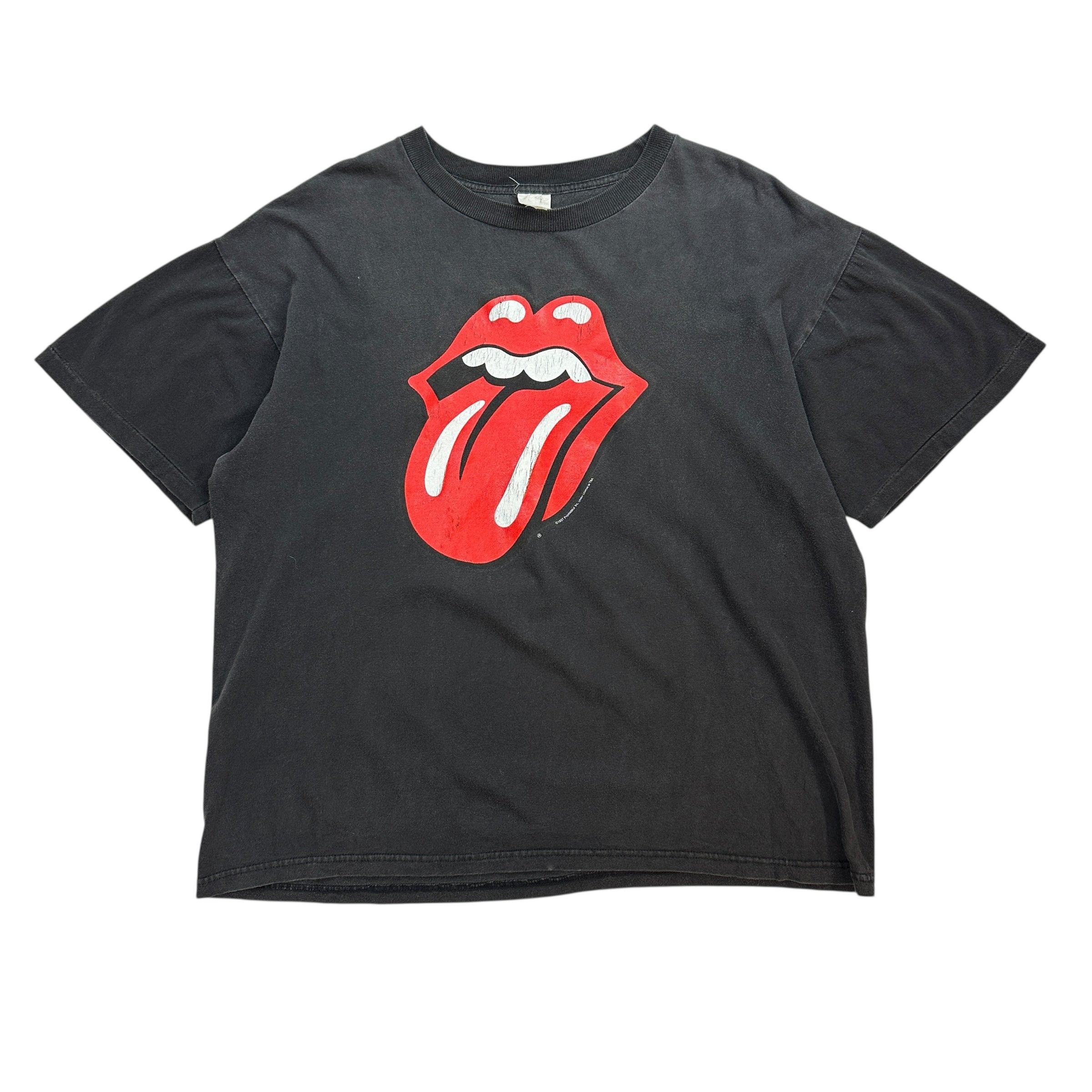 1997 Rolling Stones Bridges to Babylon Tour Tee Black