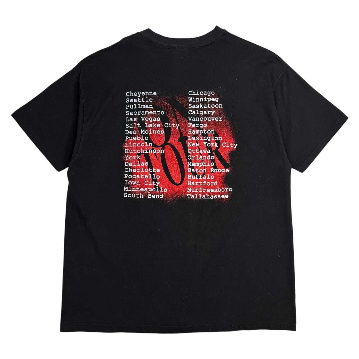 Vintage Garth Brooks On Tour Tee Black