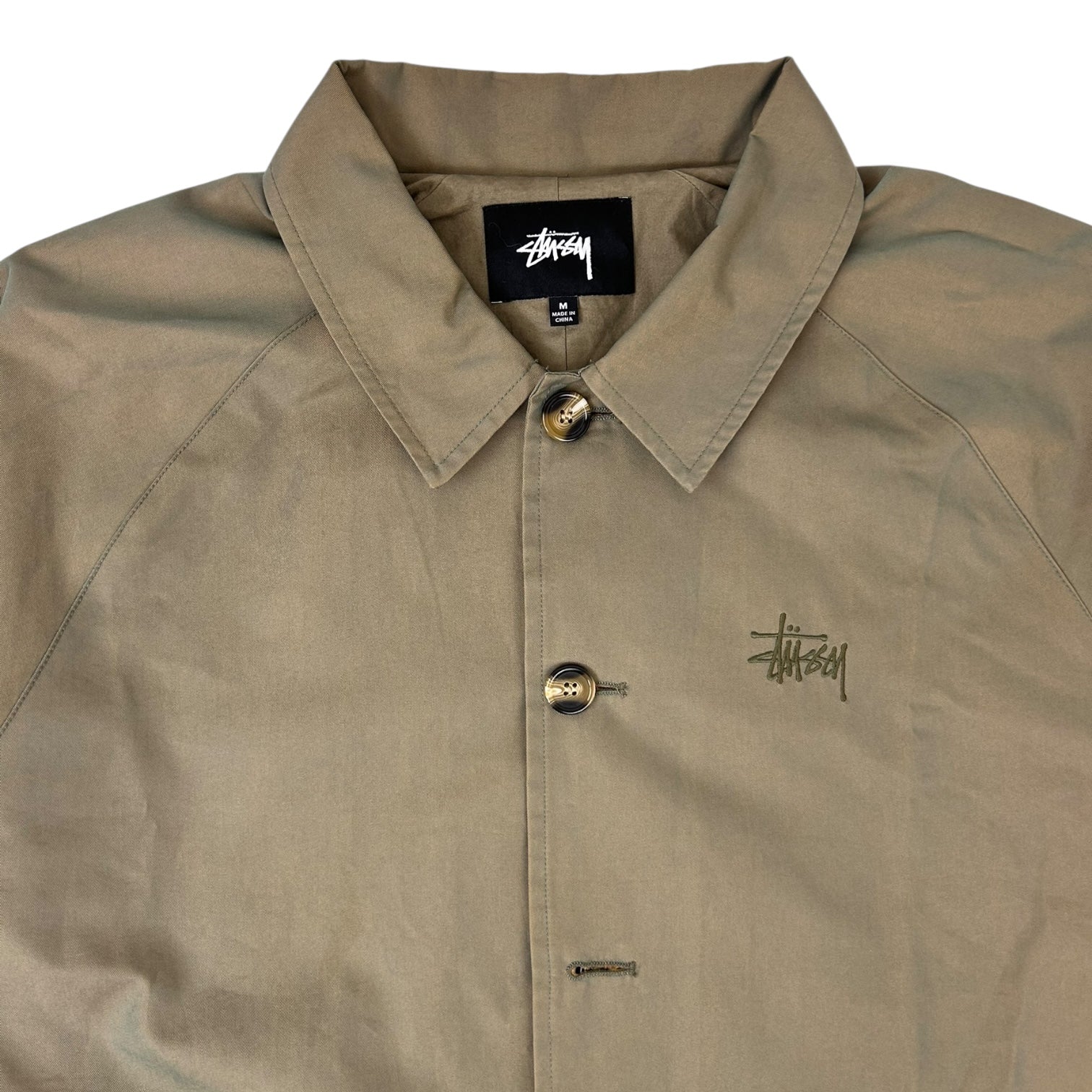 Stussy Uptown Iridescent Mac Trench Coat
