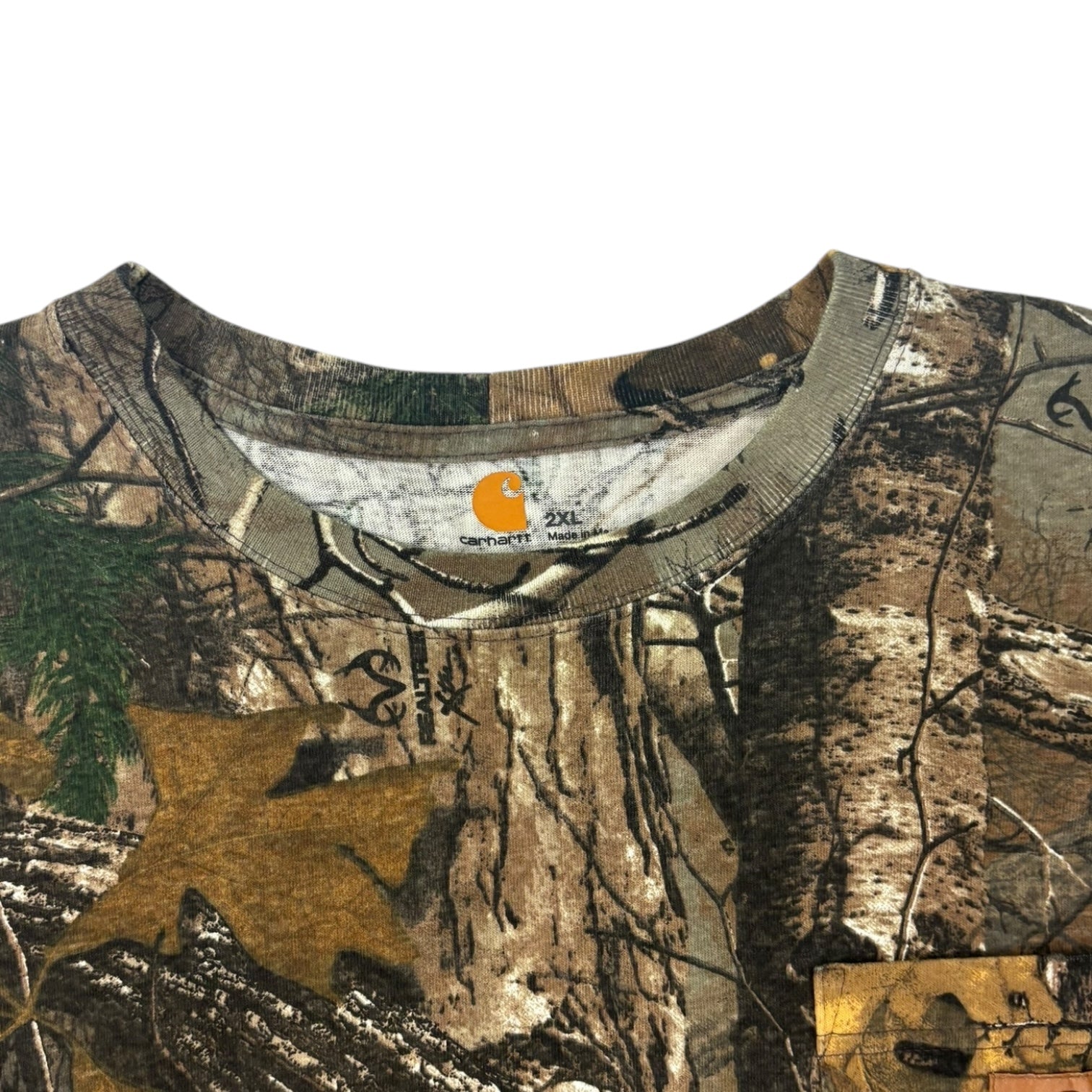 Vintage Carhartt RealTree Camo Long Sleeve Shirt