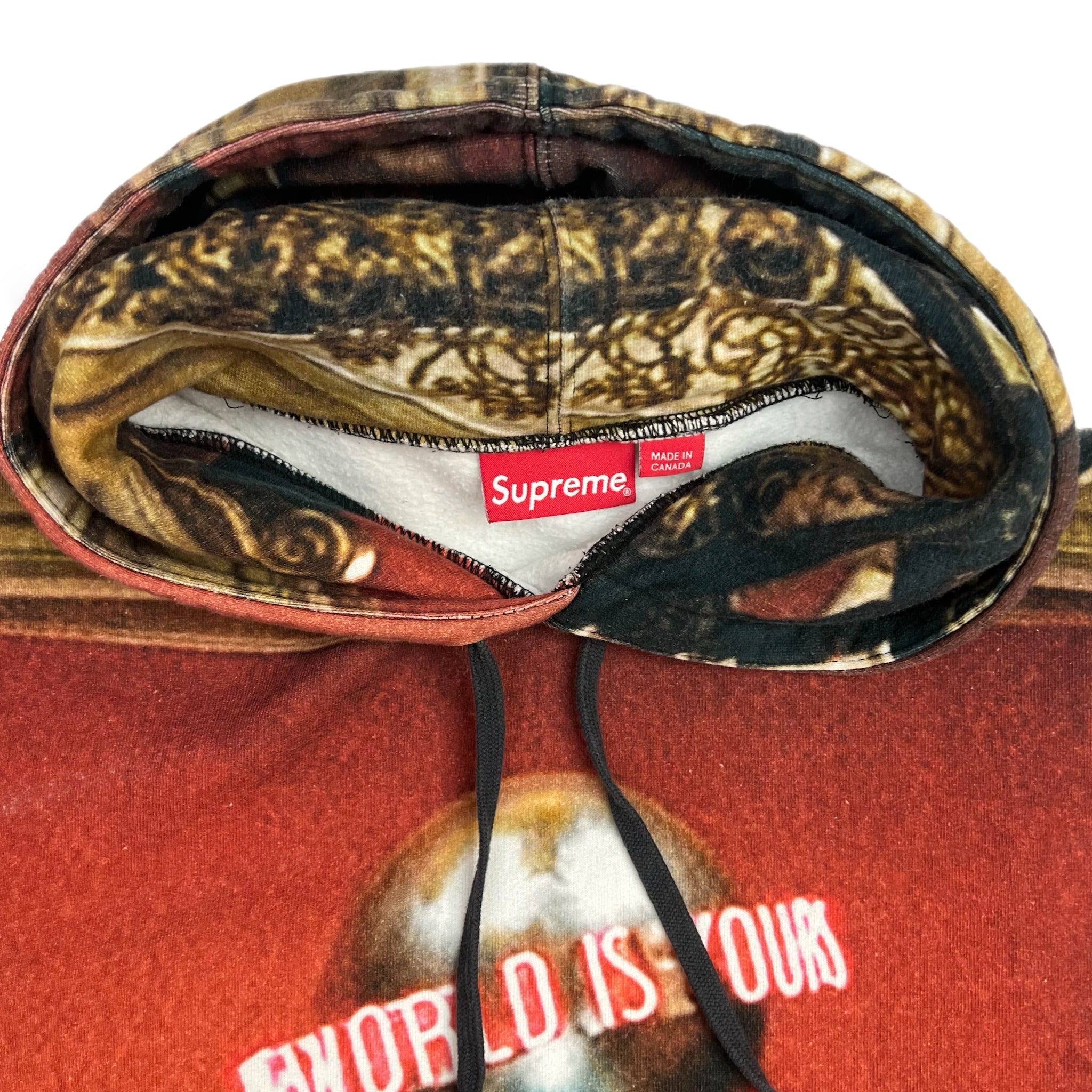 Supreme Scarface The World Is Yours Hoodie