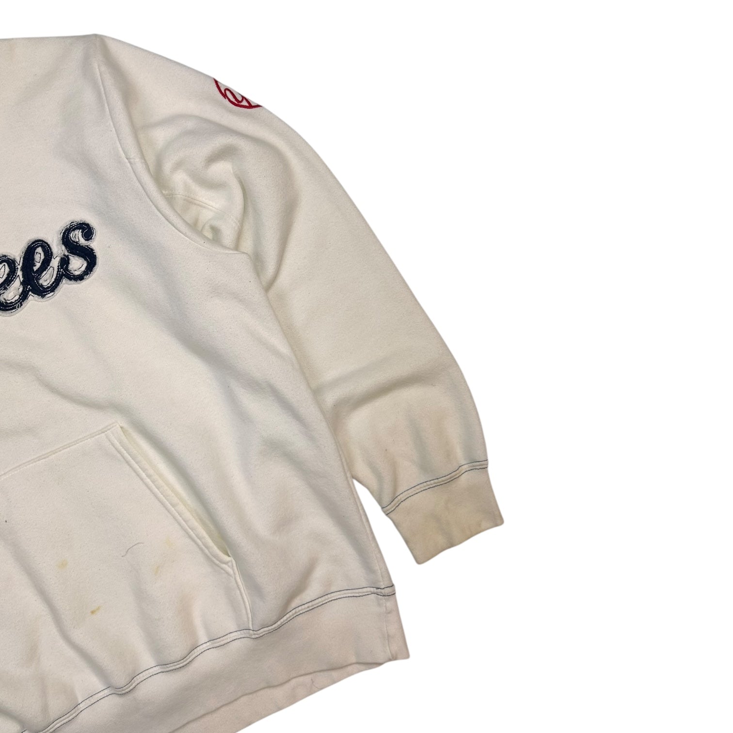 Vintage Majestic New York Yankees Hoodie White