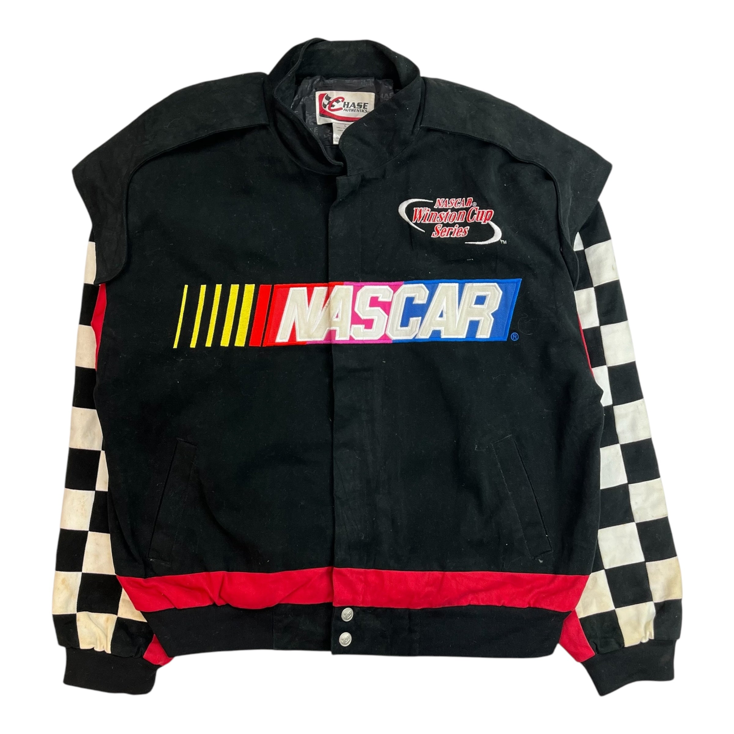 Vintage Nascar Racing Racing Black/Checkerboard