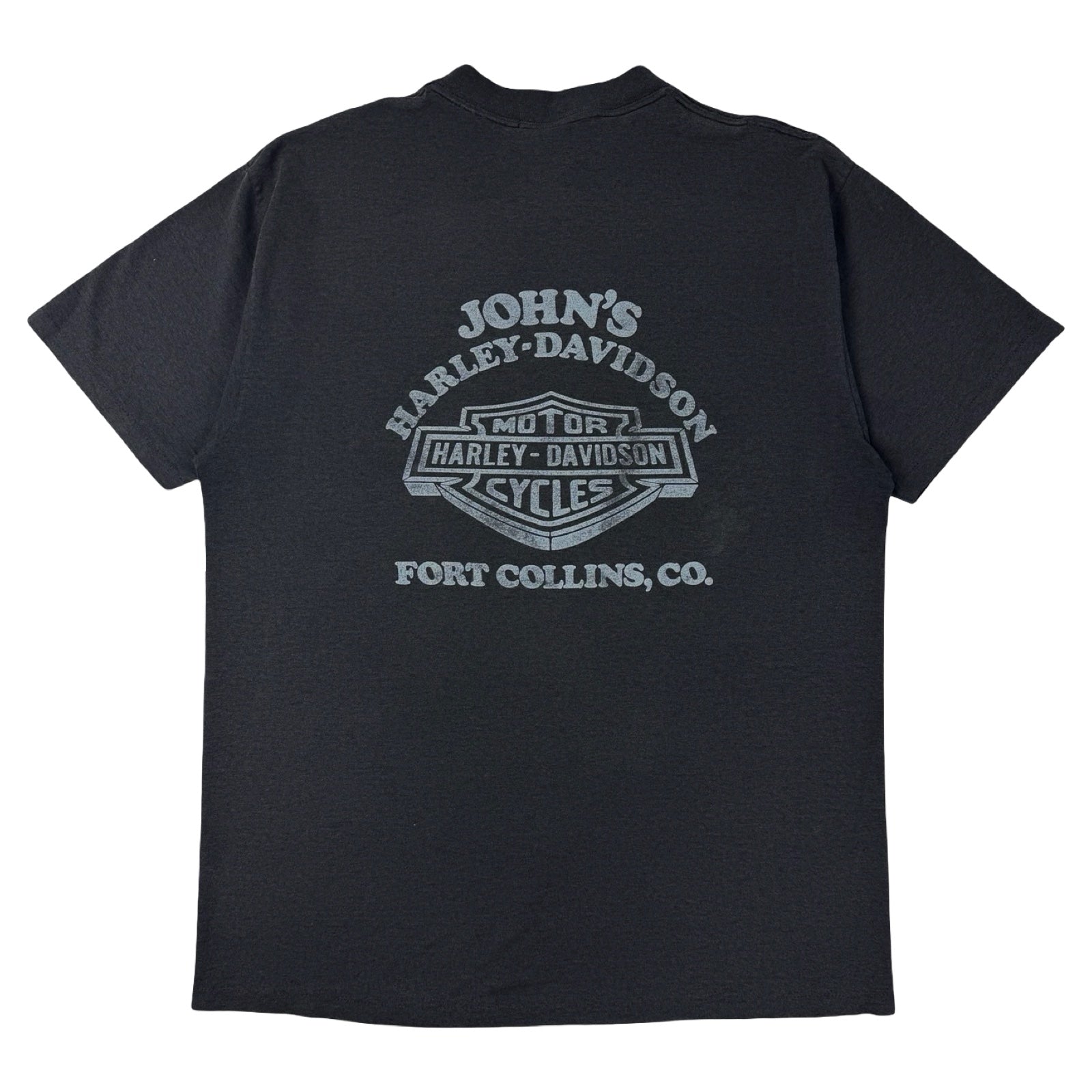 1989 3D Emblem Harley Davidson Open Road T-Shirt